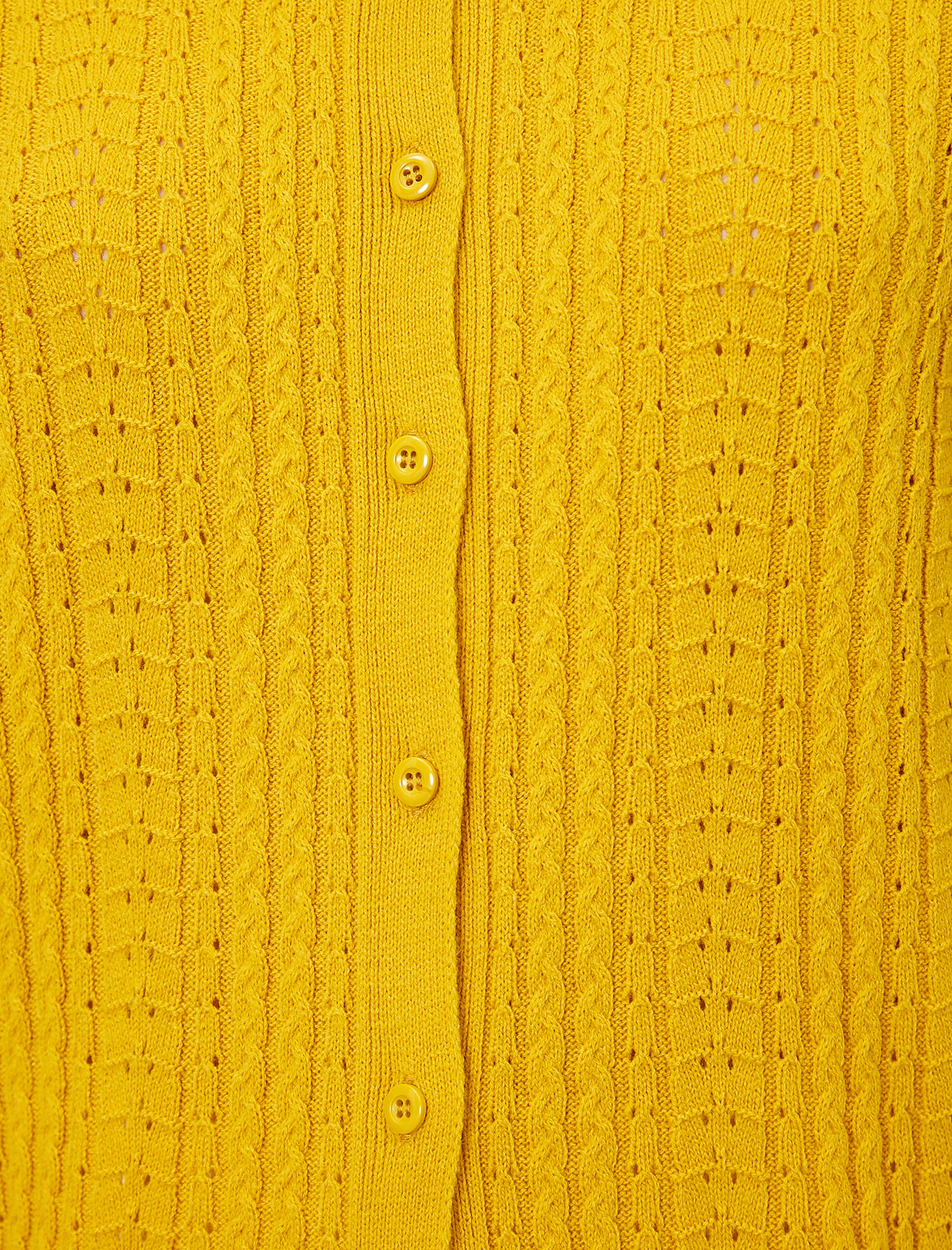   Düğme Detaylı Triko Hırka