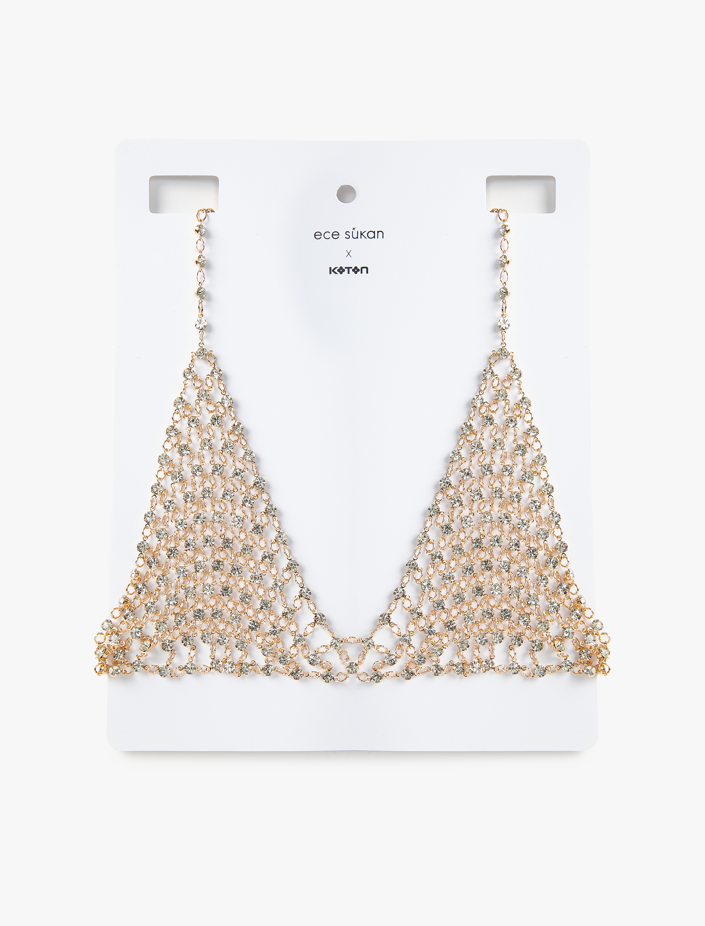  Kadın Taşlı Vücut Zinciri