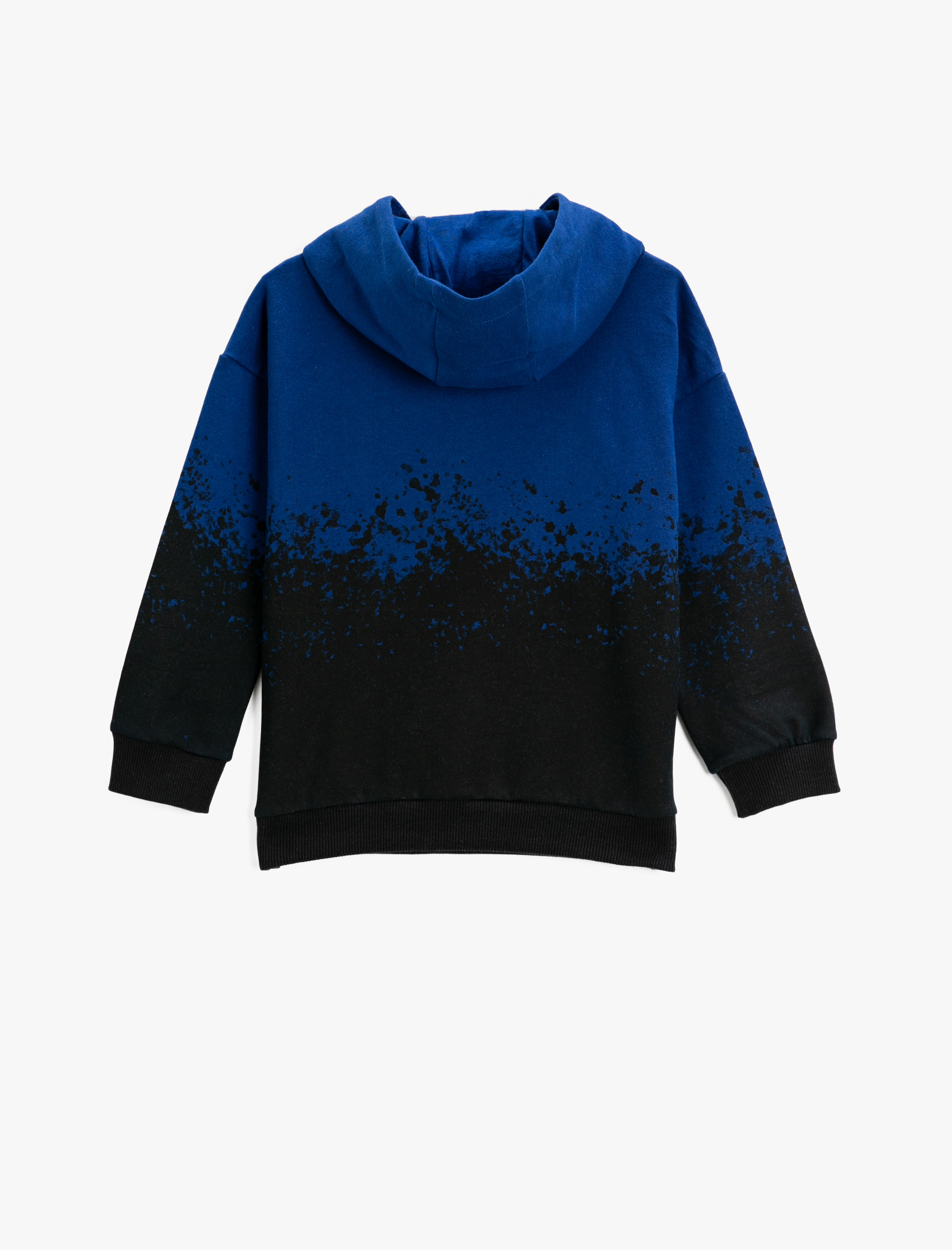  Erkek Çocuk Kapşonlu Sweatshirt Kanguru Cepli Şardonlu