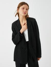 Oversize Kruvaze Blazer Ceket