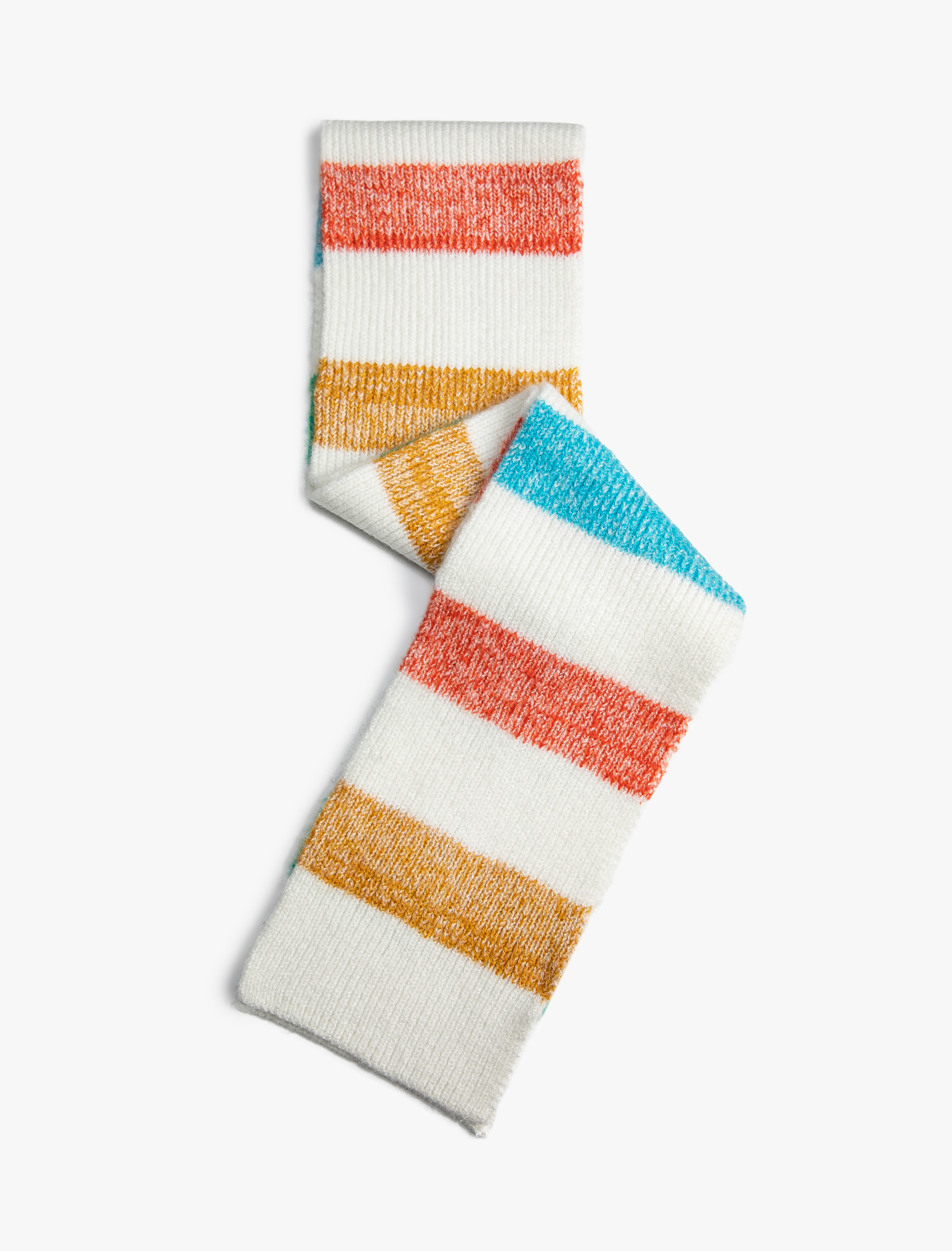  Kadın Çok Renkli Triko Atkı