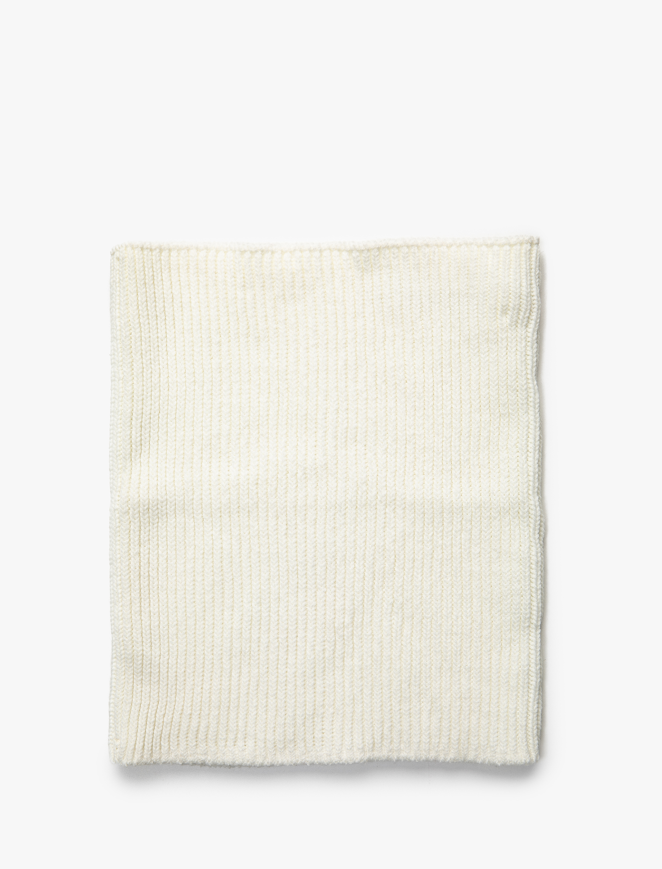  Kadın Basic Lastik Örgü Boyunluk