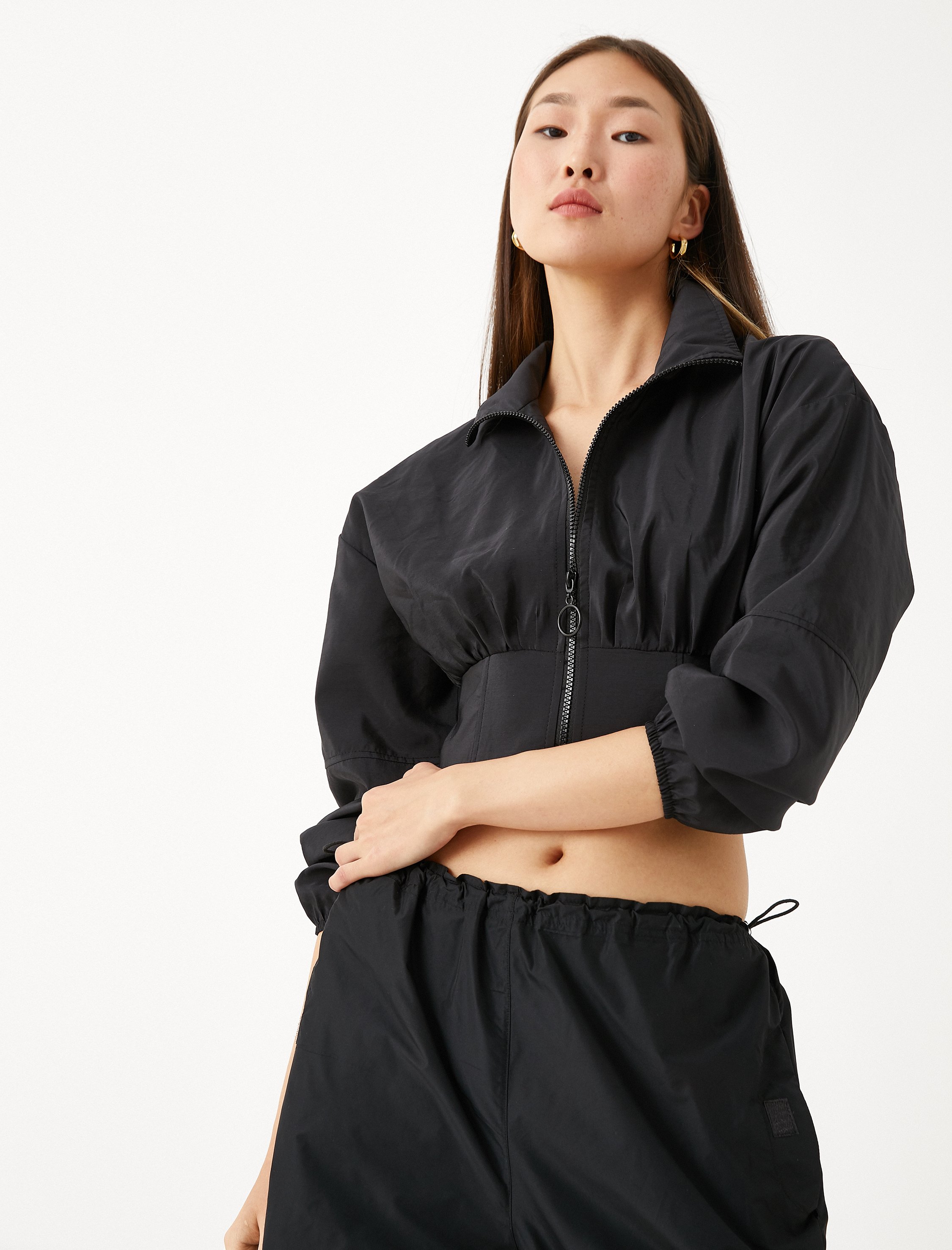 Crop Mont Fermuarlı