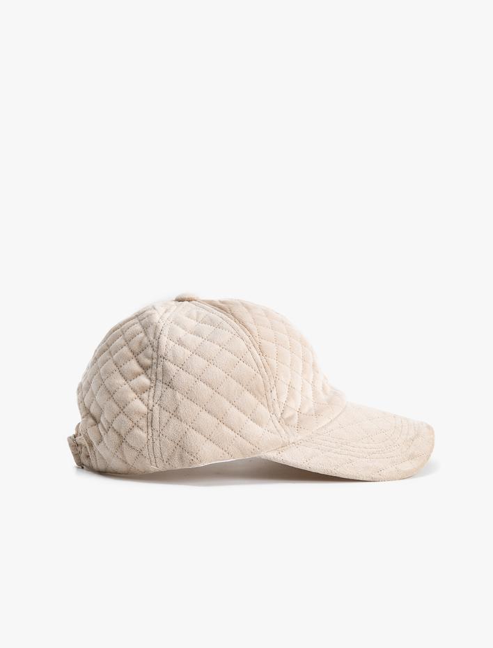 Kadın Kapitone Cap Şapka