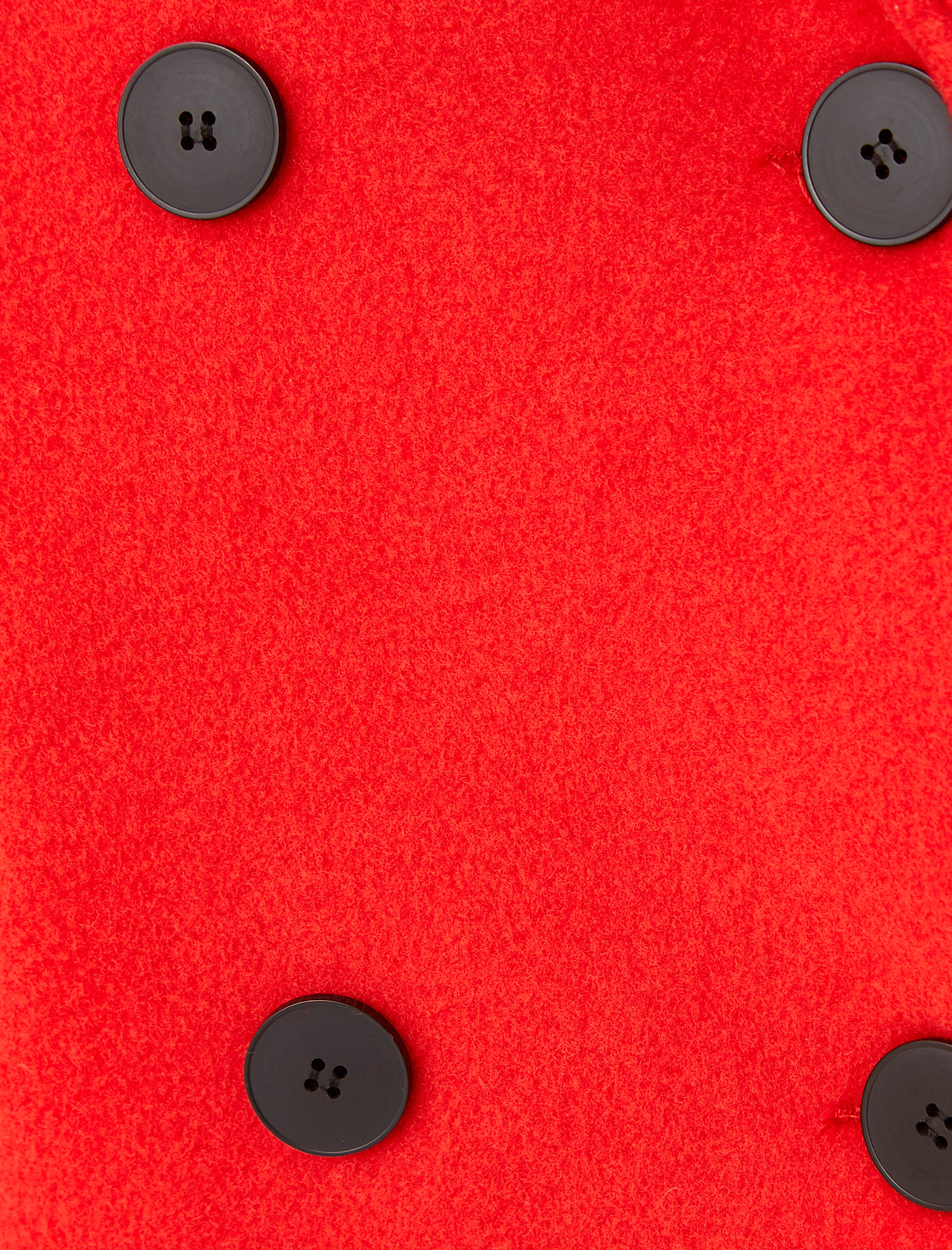   Uzun Kruvaze Kaşe Kaban