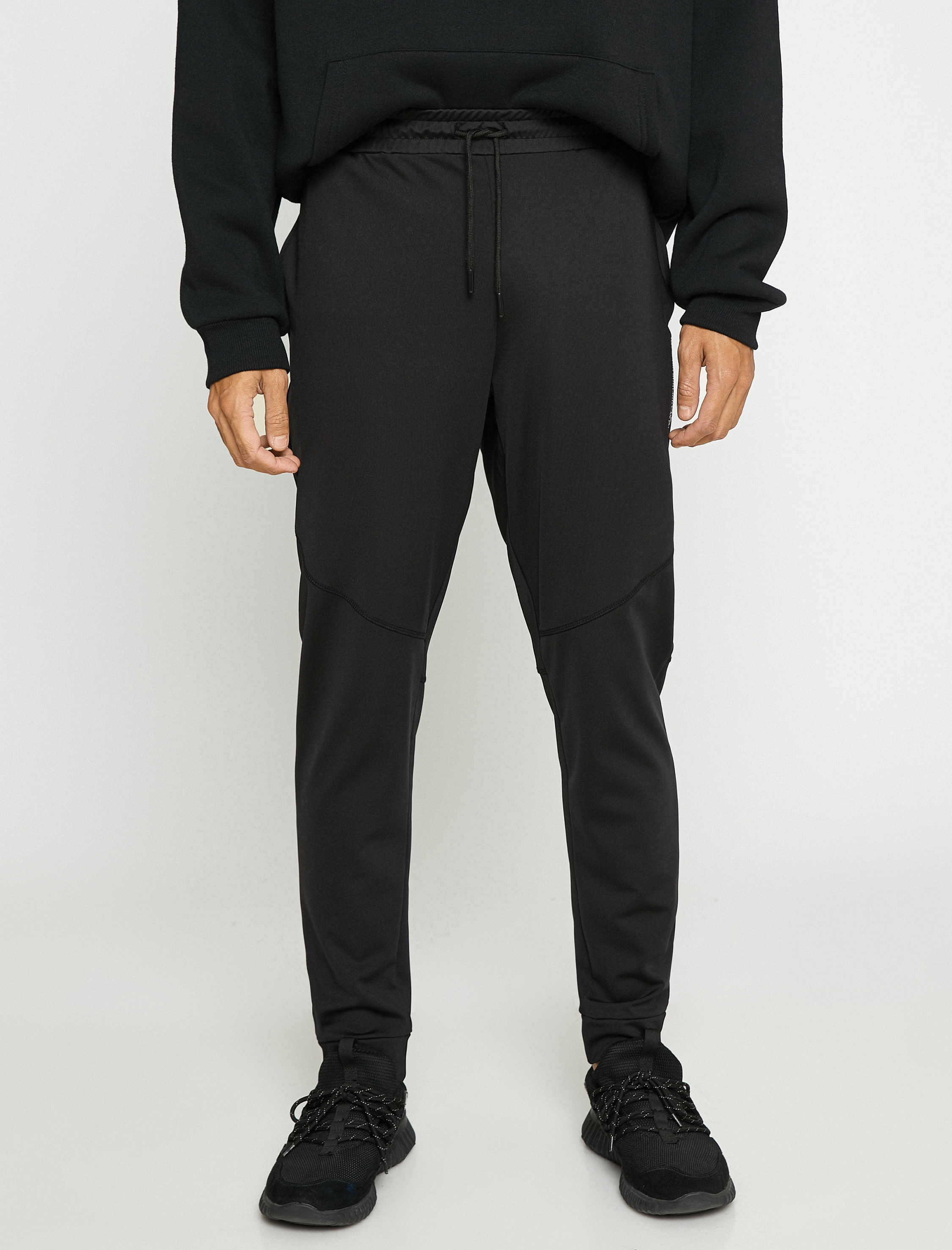   Basic Jogger Eşofman Altı Slogan Baskılı Dikiş Detaylı