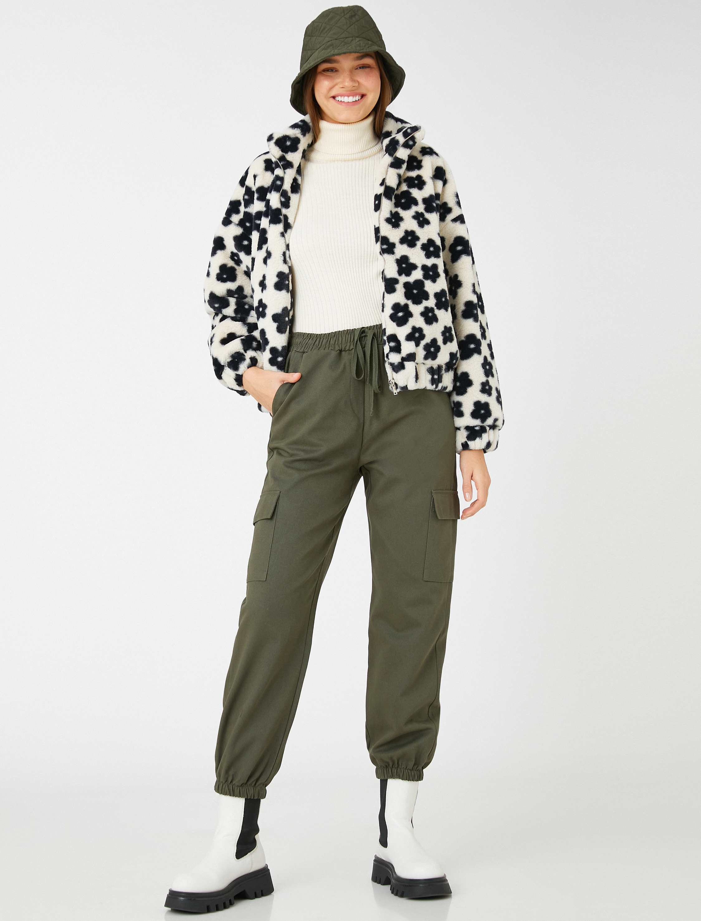   Kargo Jogger Pantolon Cep Detaylı