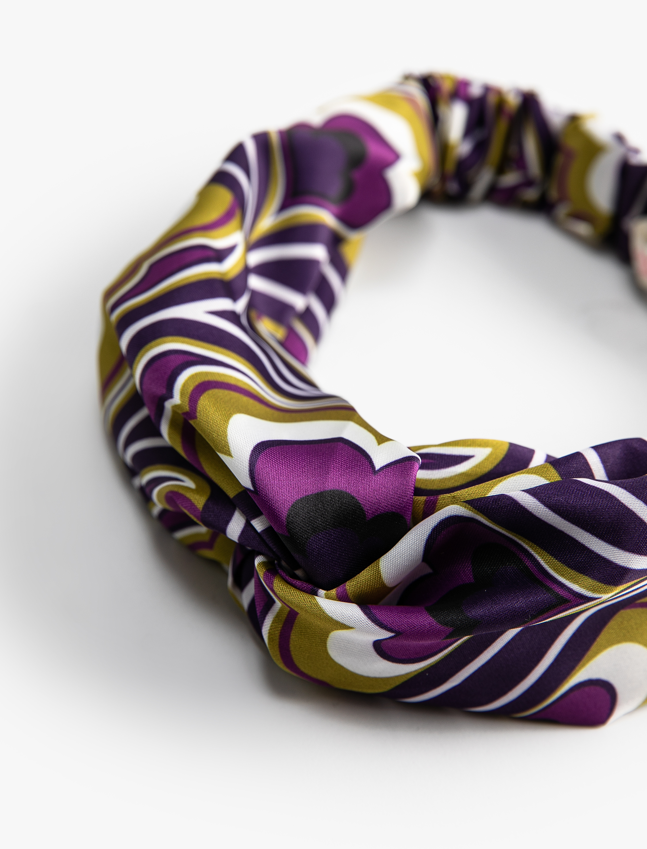  Kadın Çiçekli Saten Saç Bandı - Melis Ağazat X Koton