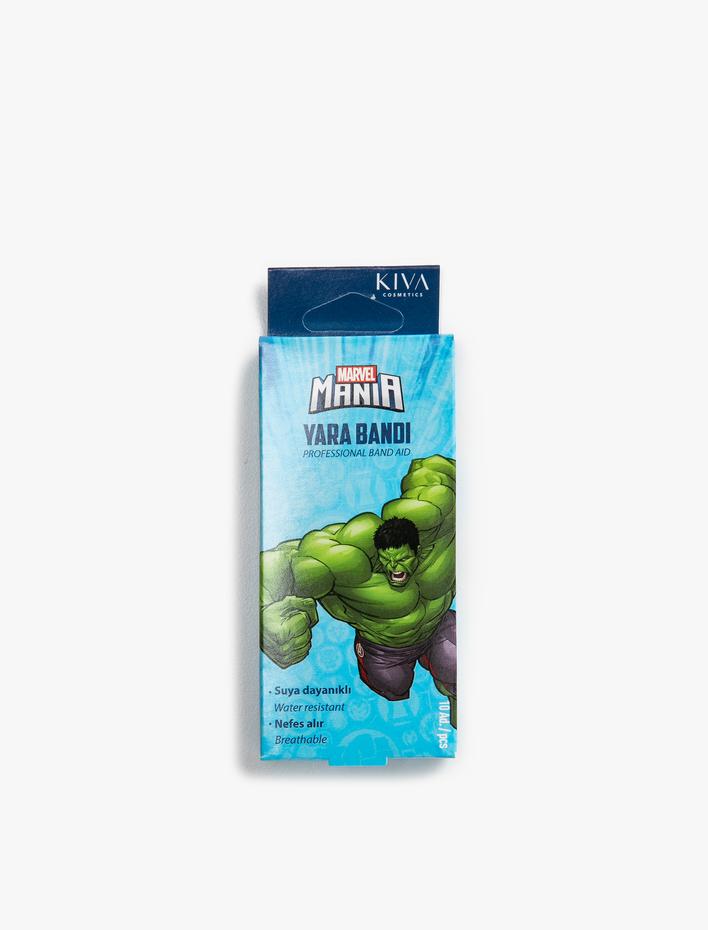 Erkek Çocuk Hulk Spider Man Captain America ve Thor Baskılı Yara Bandı