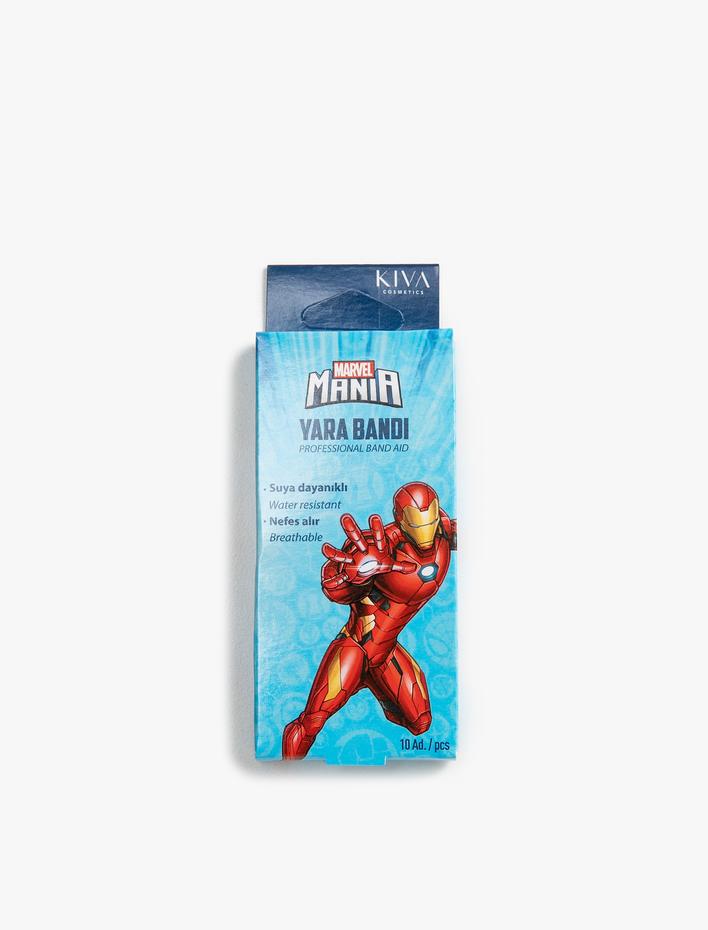 Erkek Çocuk Iron Man Hulk Spider Man Captain America ve Thor Baskılı Yara Bandı
