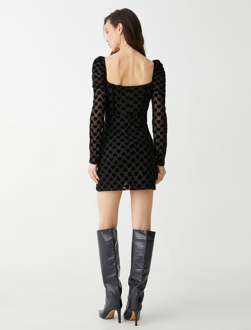   Rachel Araz X Koton - Korse Görünümlü Anvelop Mini Elbise