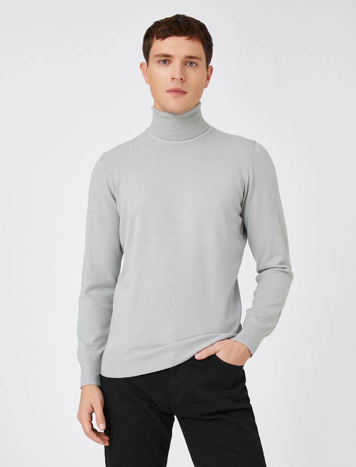  Basic Triko Kazak Balıkçı Yaka