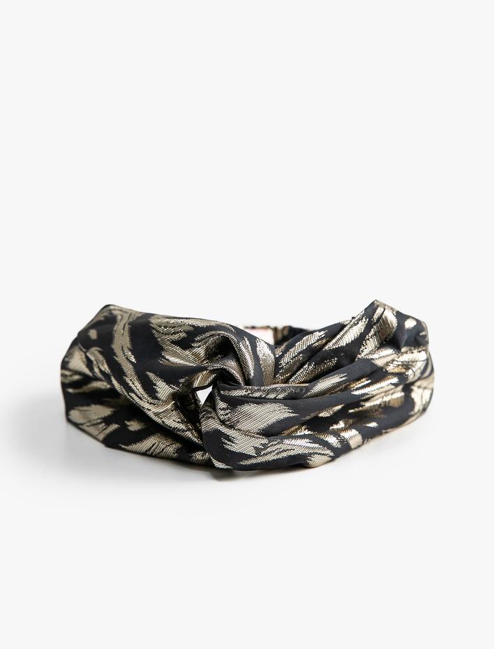 Kadın Parlak Desenli Saç Bandı - Melis Ağazat X Koton