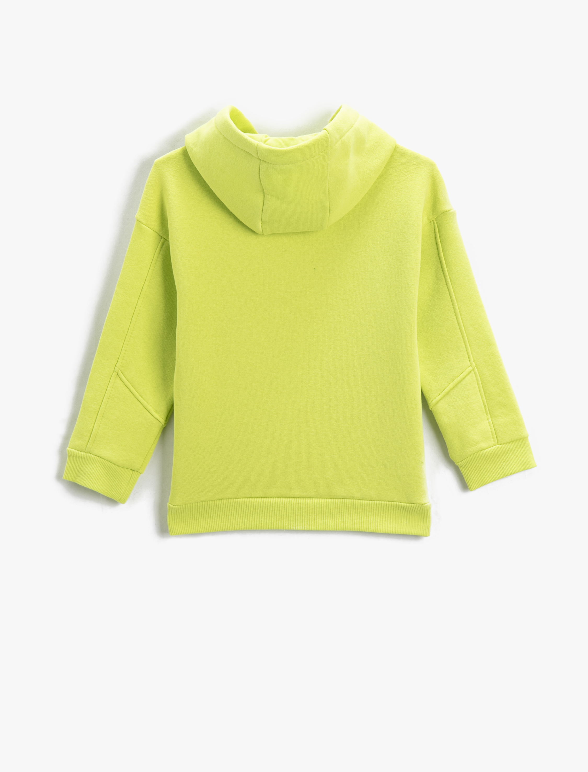  Erkek Çocuk Kapşonlu Sweatshirt Slogan Temalı Baskılı Uzun Kollu