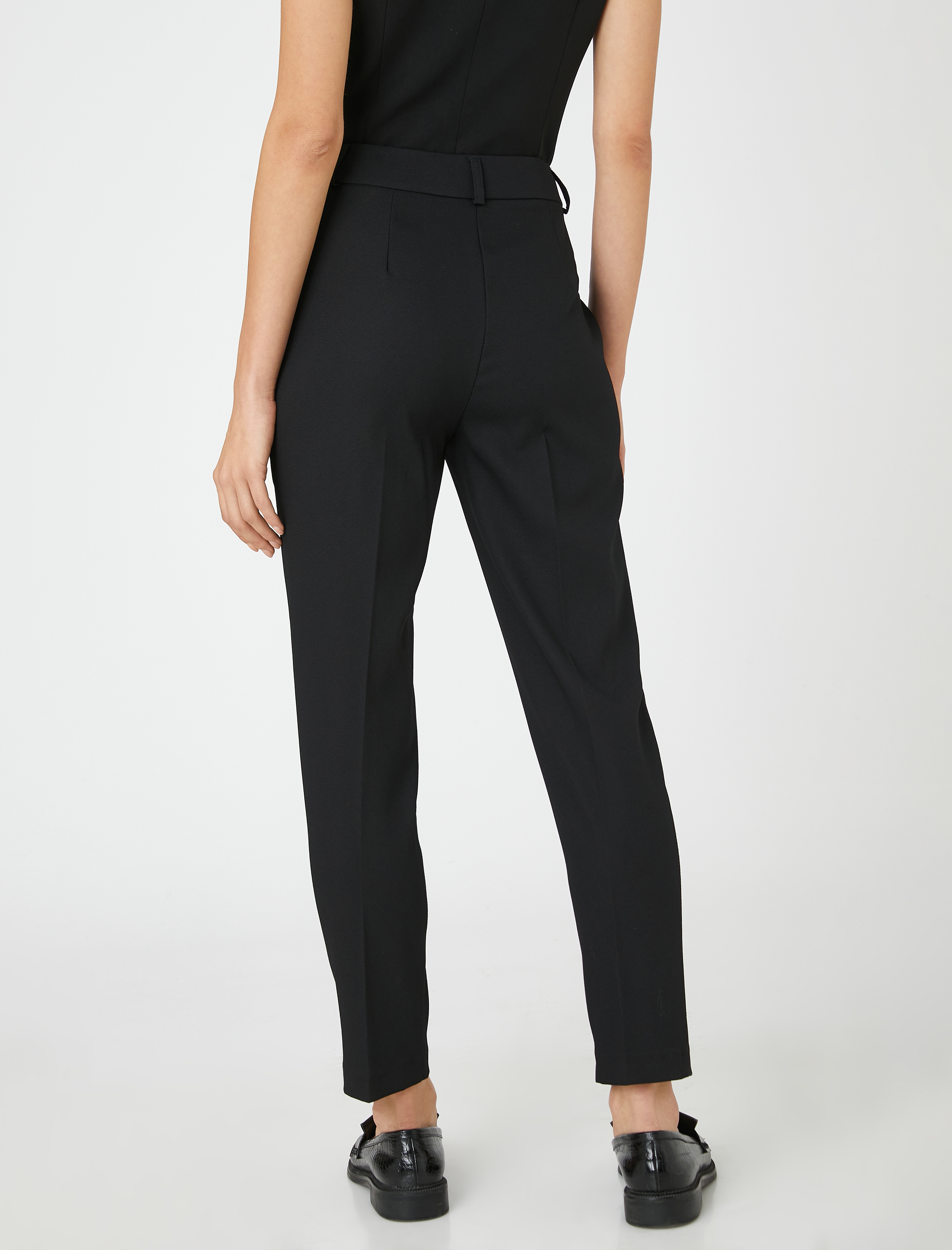   Cigarette Pantolon Yüksek Bel Cepli