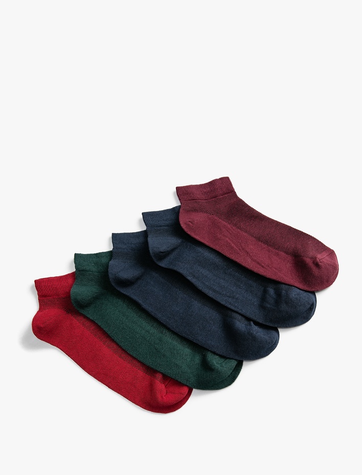 Erkek Basic 5'li Patik Çorap Seti