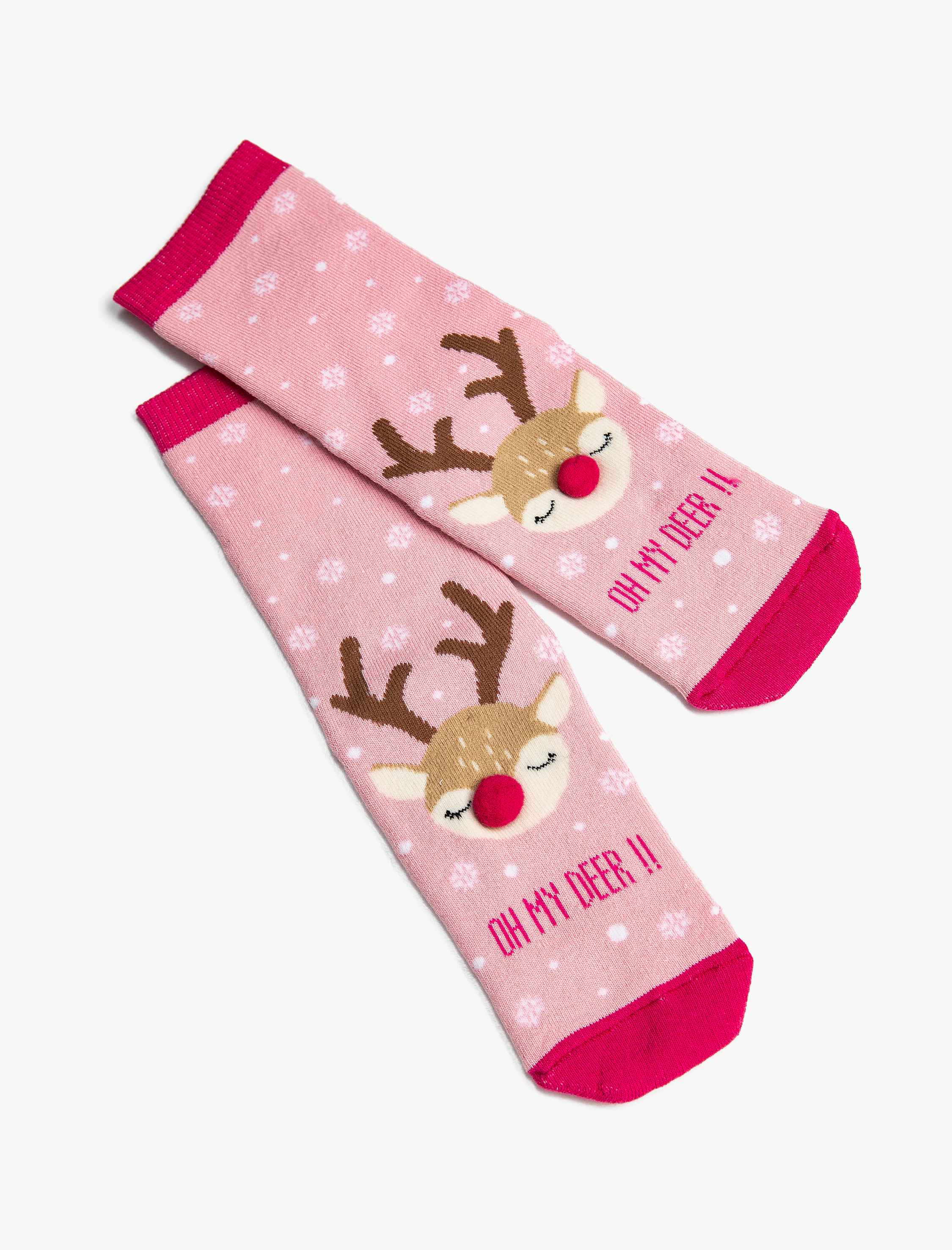  Kadın Yılbaşı Temalı Çorap