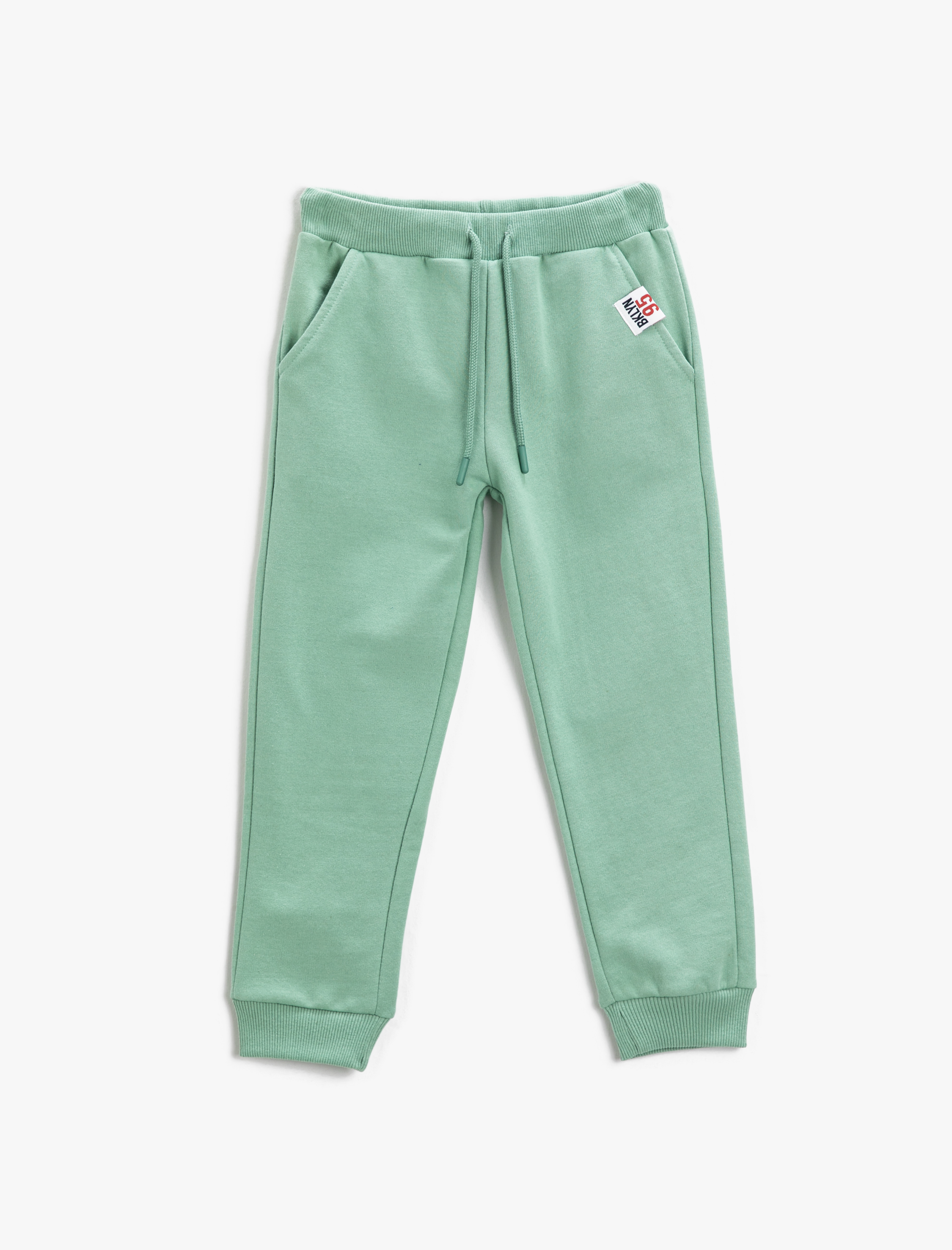  Erkek Çocuk Basic Jogger Eşofman Altı Beli Bağlamalı Cepli