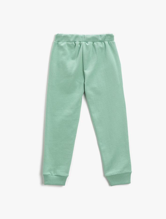 Erkek Çocuk Basic Jogger Eşofman Altı Beli Bağlamalı Cepli