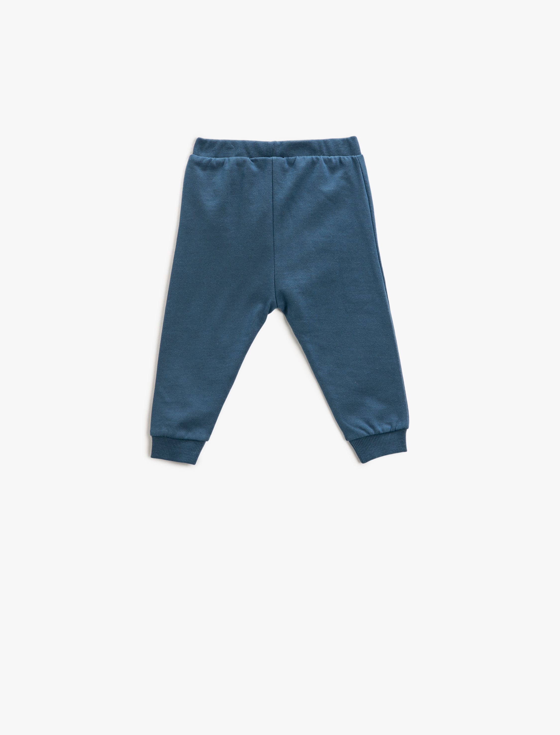  Erkek Bebek Jogger Eşofman Altı Düğme Detaylı Beli Lastikli