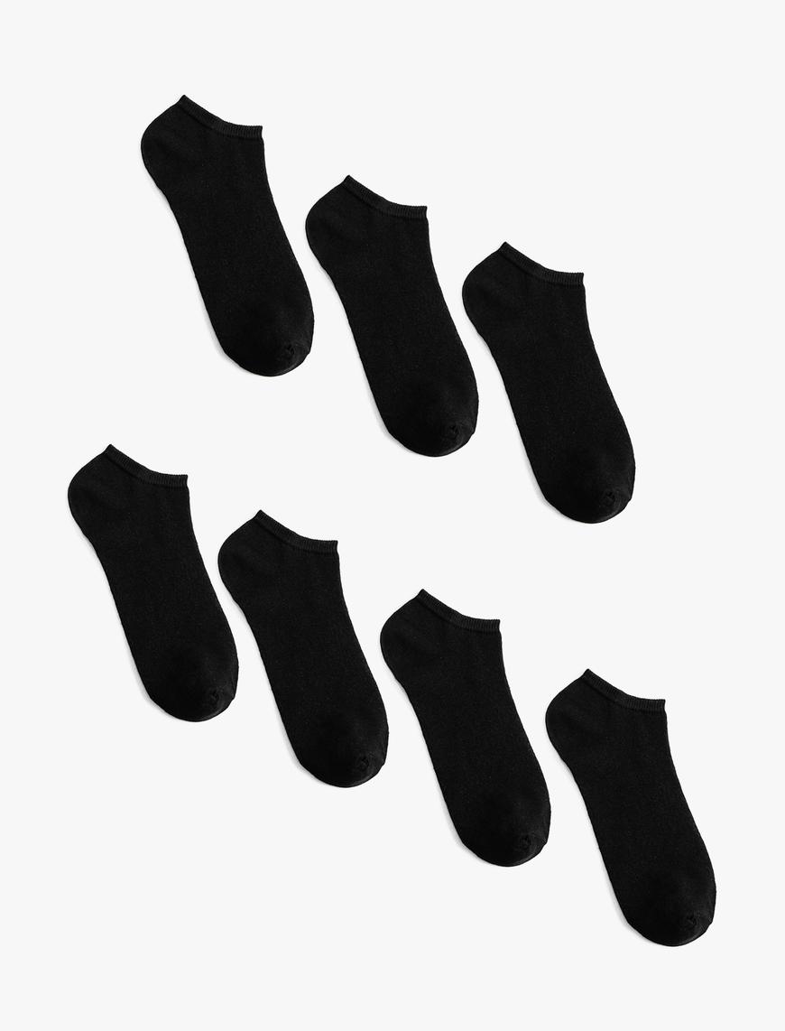  Erkek Basic 7'li Patik Çorap Seti