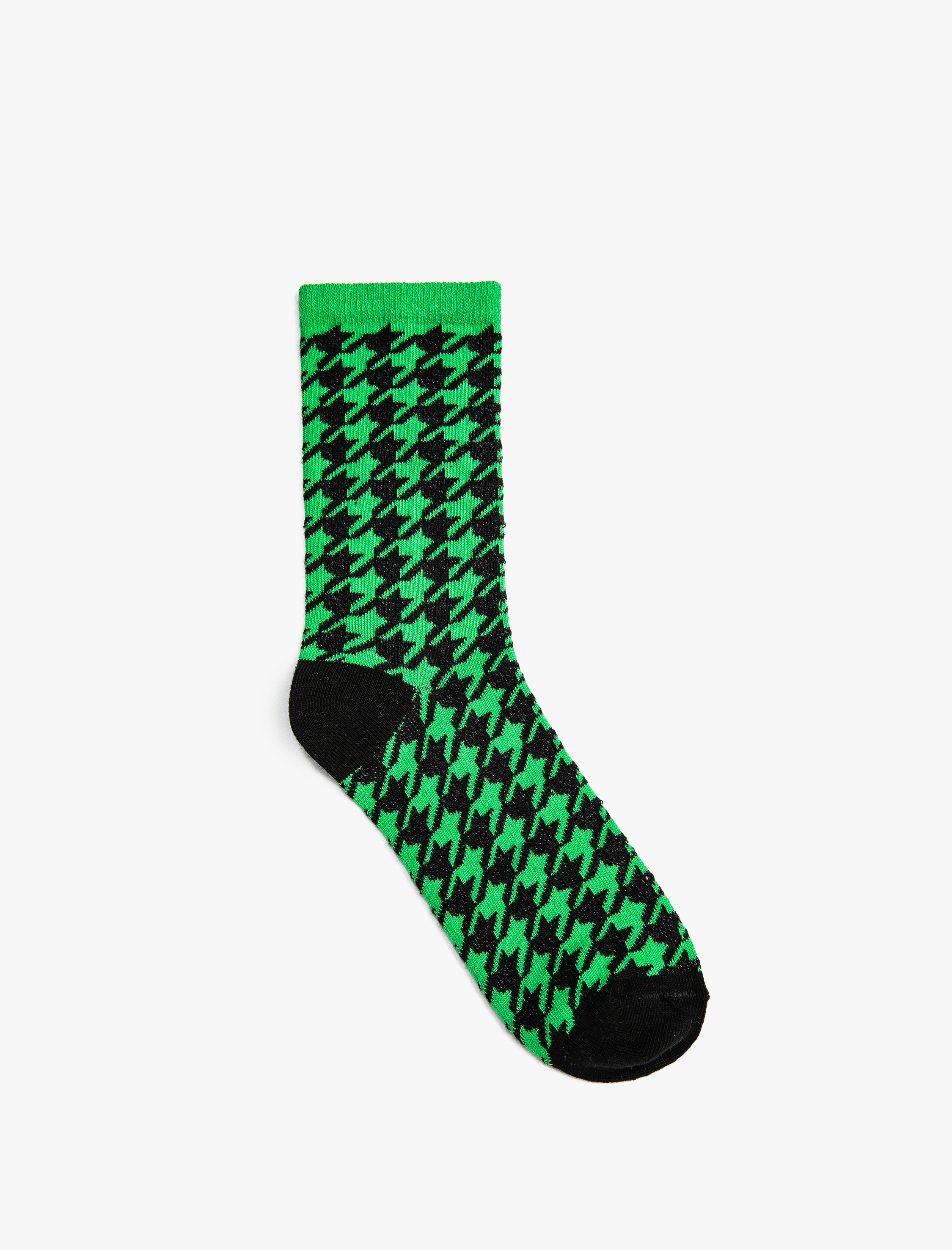 Koton Kazayağı Desenli Soket Çorap - Rachel Araz X Koton. 1