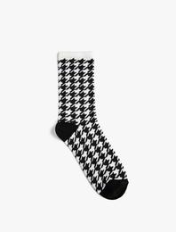 Kazayağı Desenli Soket Çorap - Rachel Araz X Koton