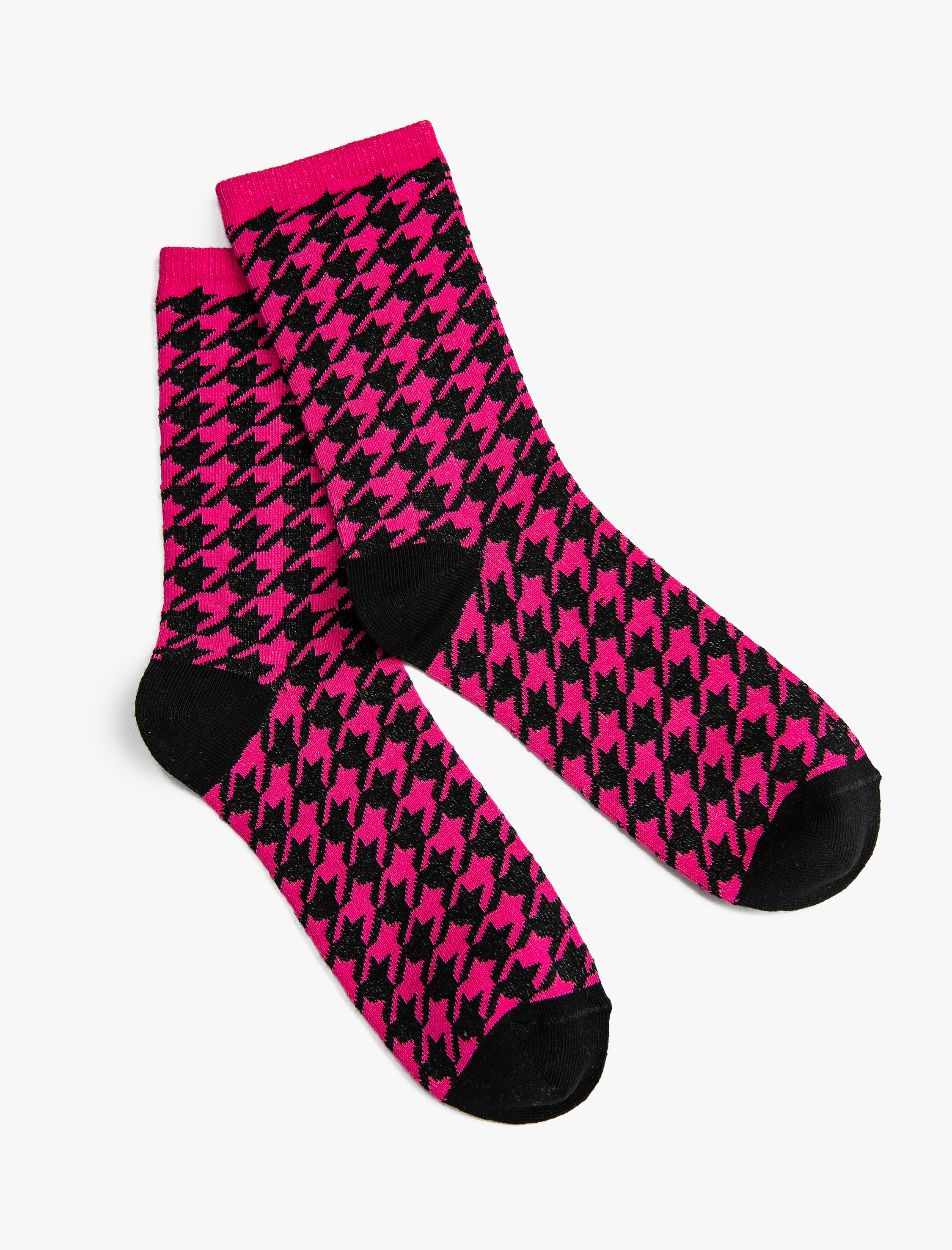 Koton Kazayağı Desenli Soket Çorap - Rachel Araz X Koton. 2