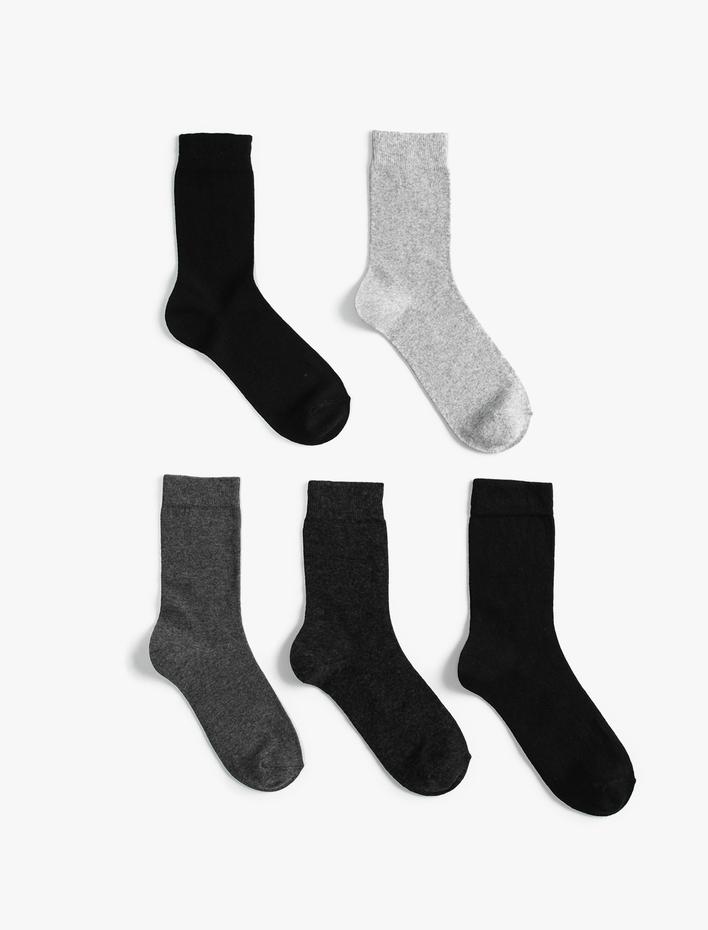 Erkek Basic 5'li Soket Çorap Seti