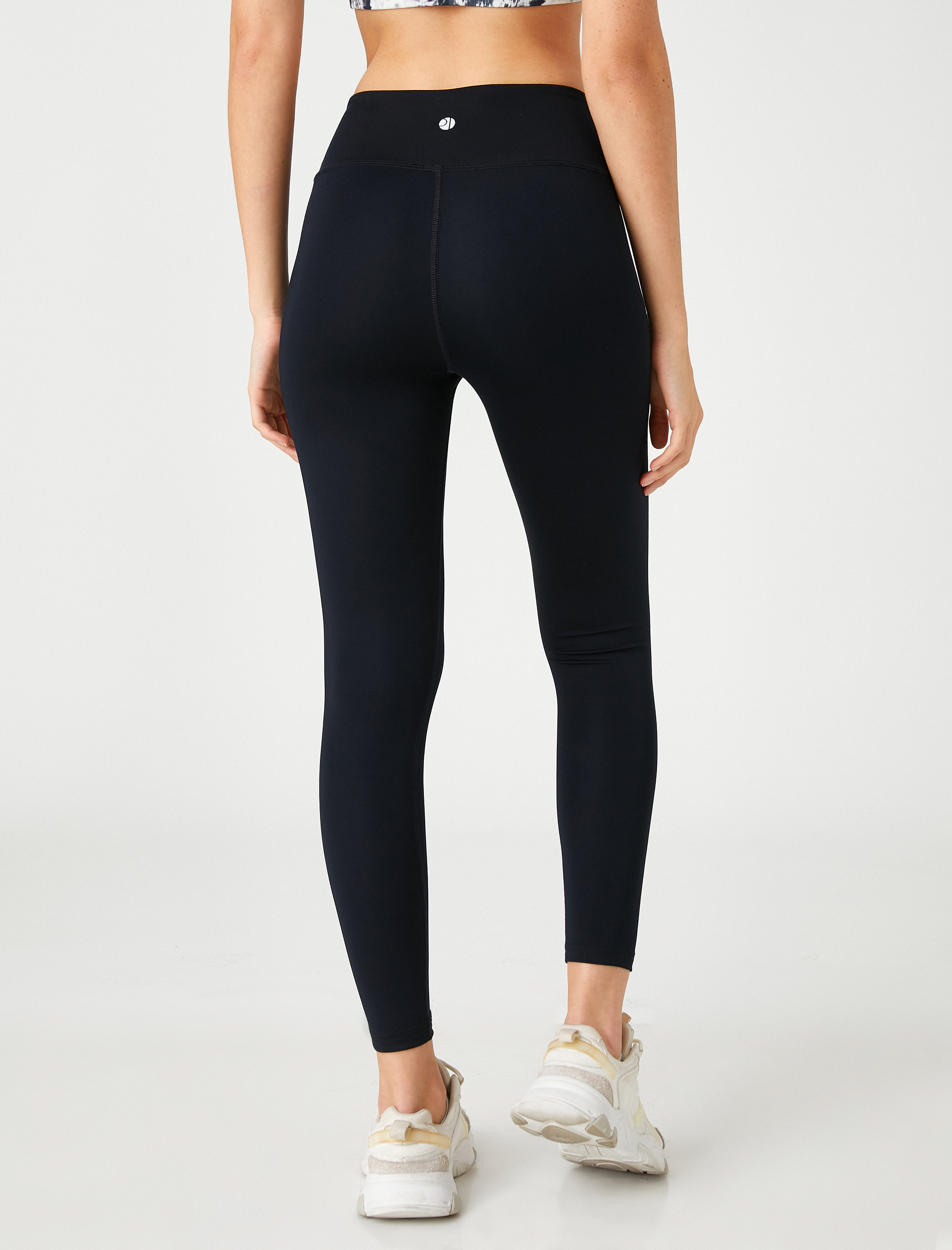   Basic Spor Tayt Yüksek Bel Bilek Boy