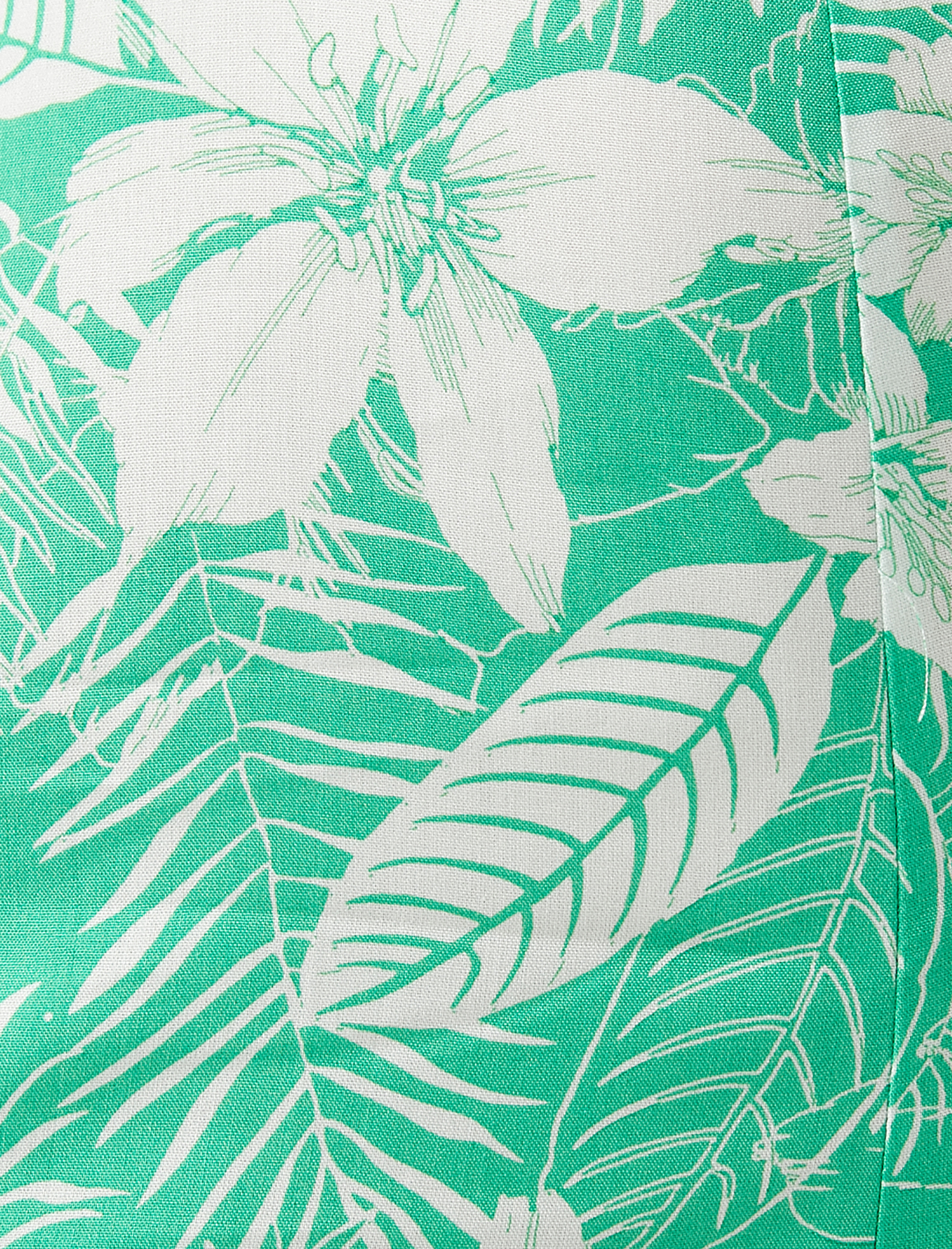   Çiçek Baskılı İp Askılı Mini Tulum