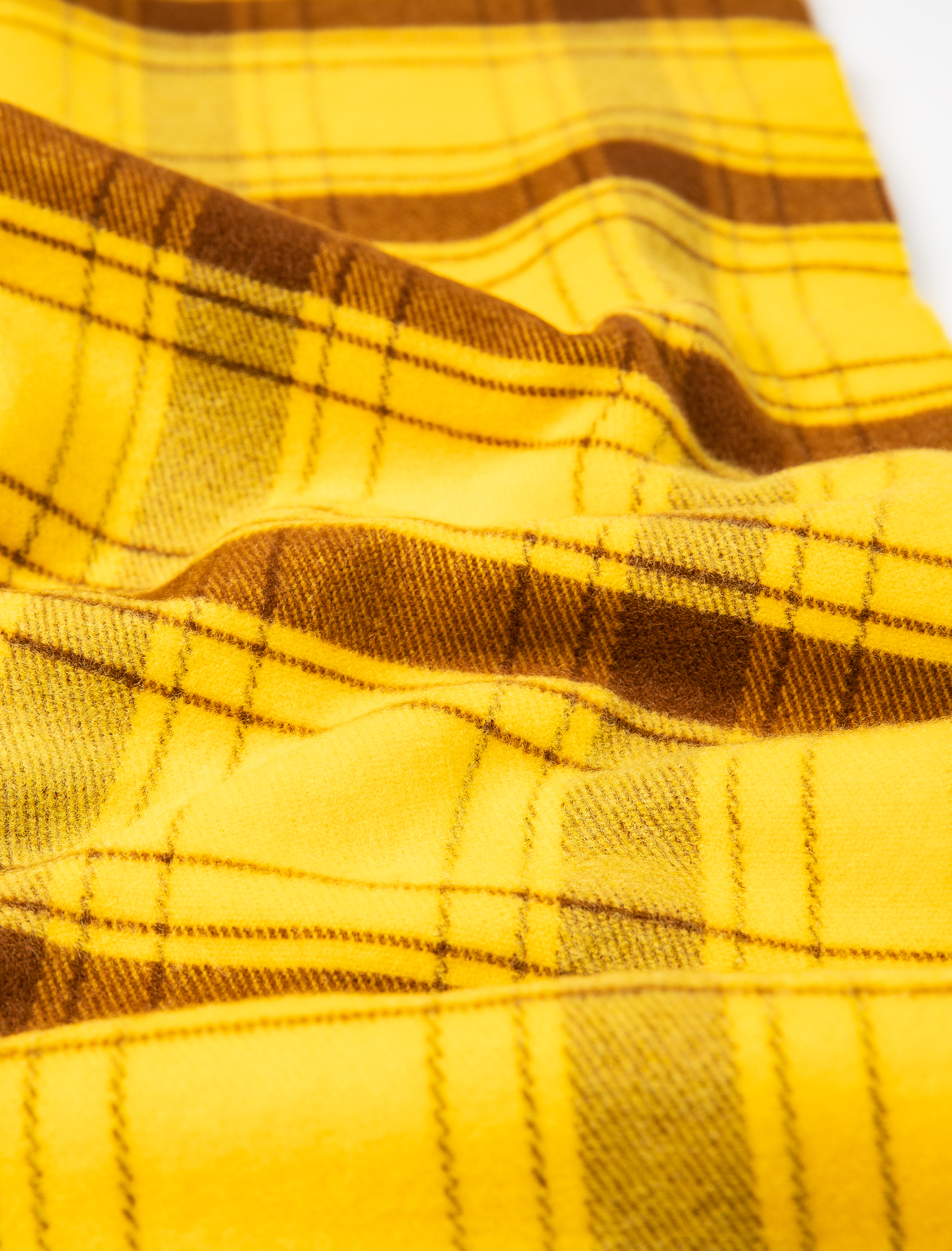 Kadın Ekose Çok Renkli Maksi Atkı Püsküllü