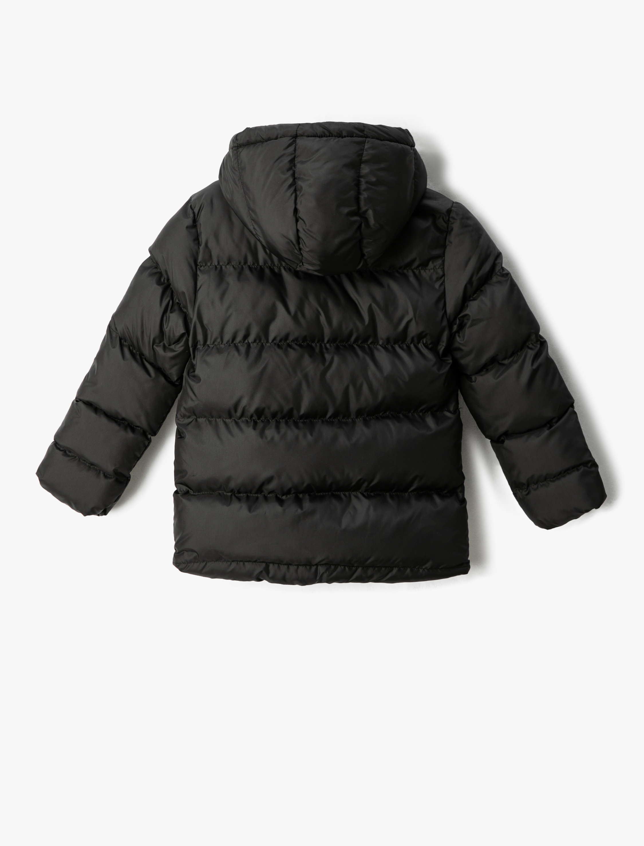  Erkek Çocuk Şişme Mont Kapüşonlu Cepli Fermuarlı