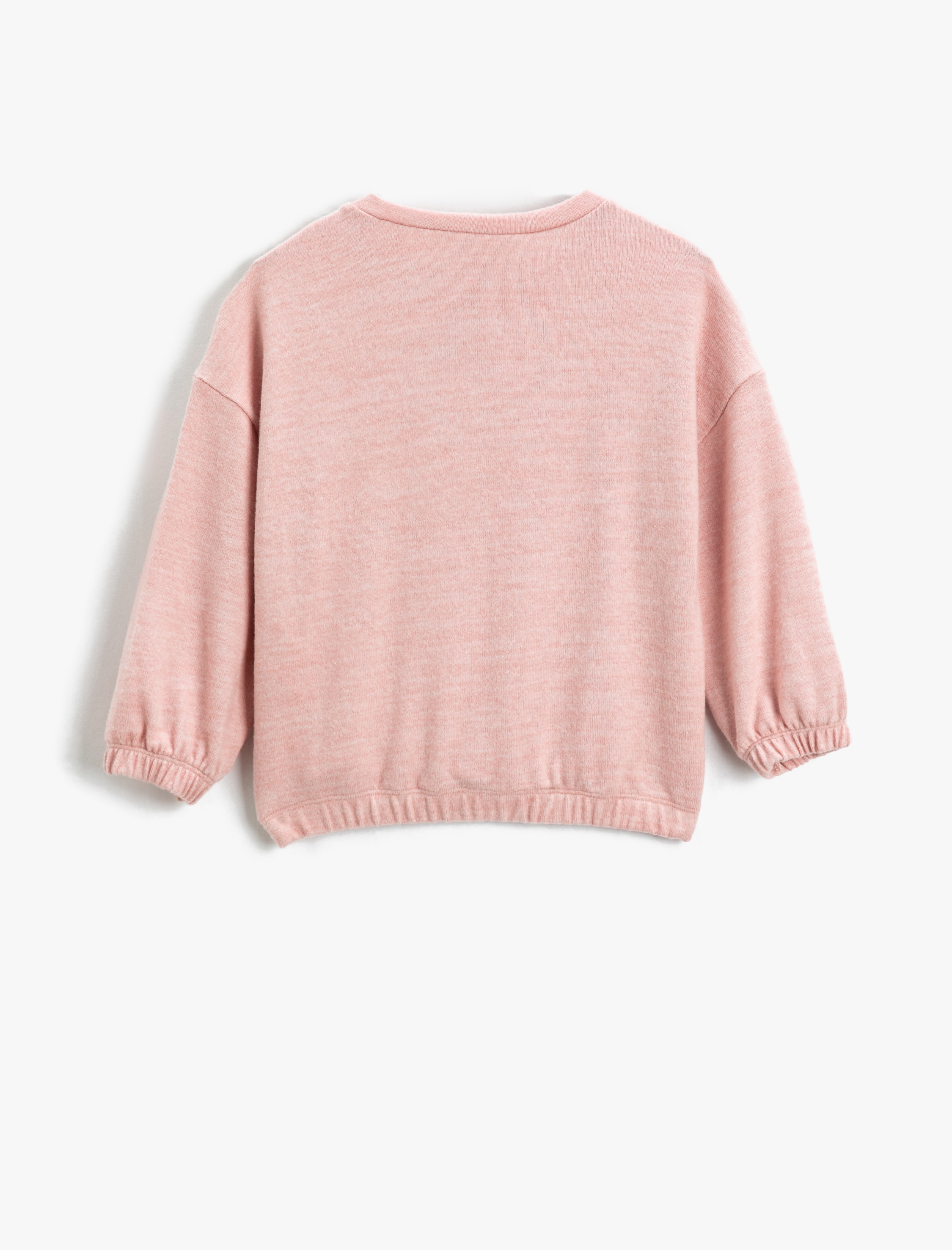  Kız Çocuk Baskılı Uzun Kollu Tişört Yumuşak Kumaş