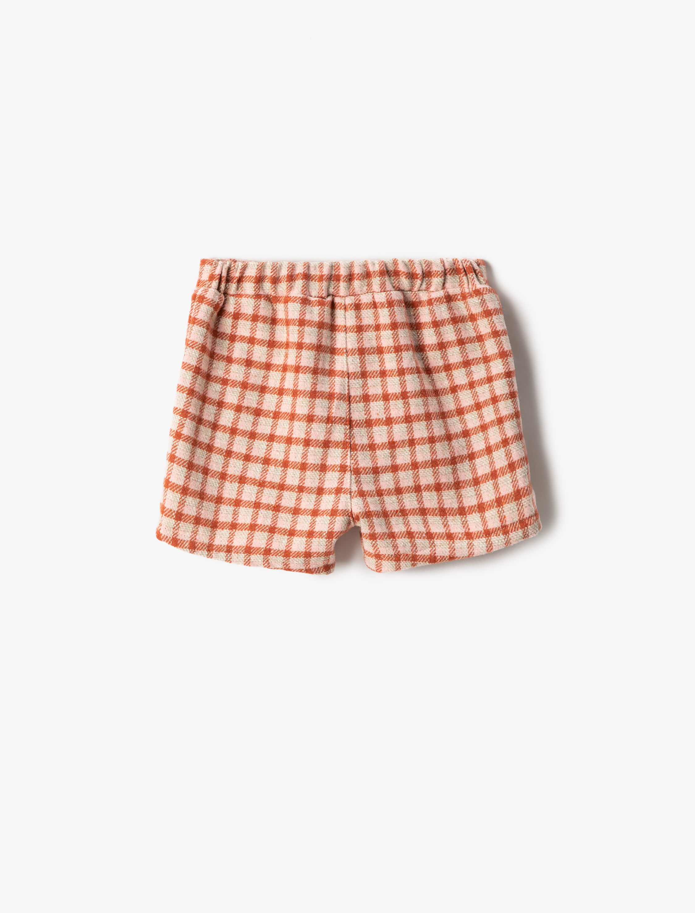  Kız Bebek Mini Şort Dikiş Detaylı Düğmeli