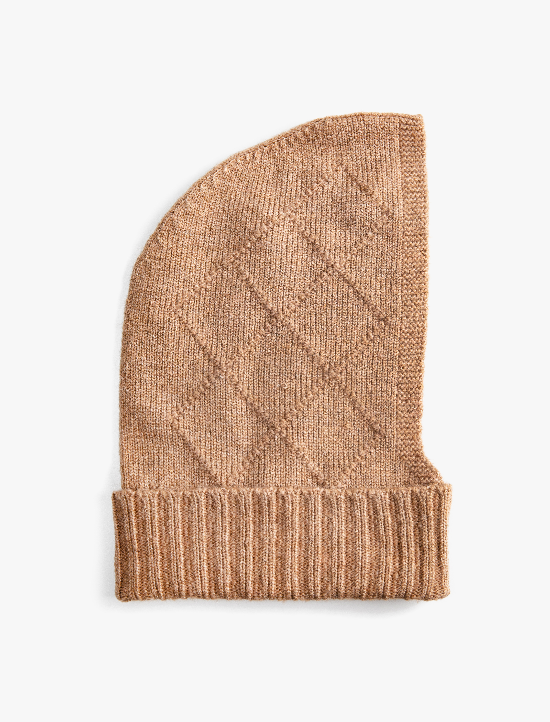  Kadın Balaklava Triko Kar Maskesi Dokulu