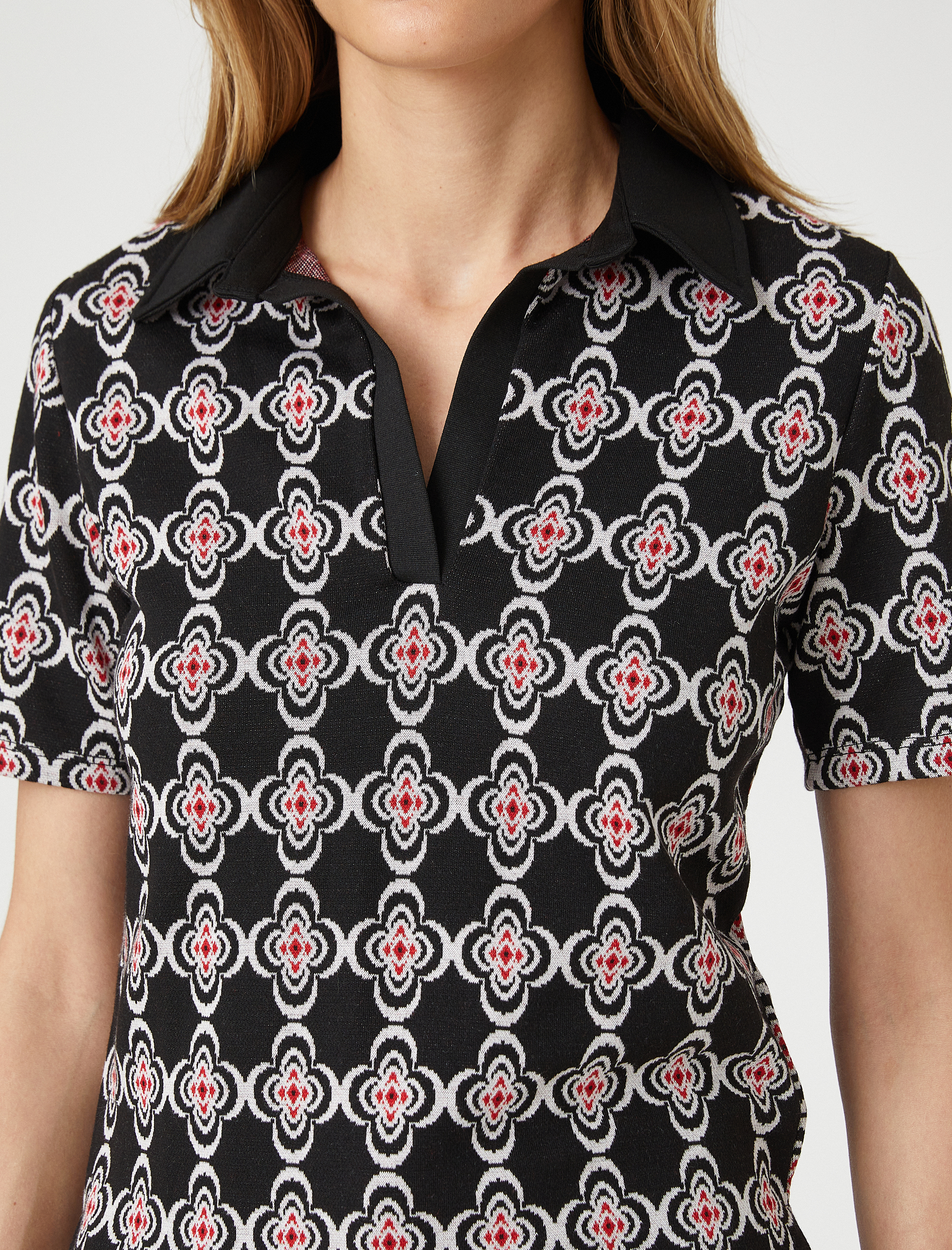   Polo Yaka Tişört Kısa Kollu