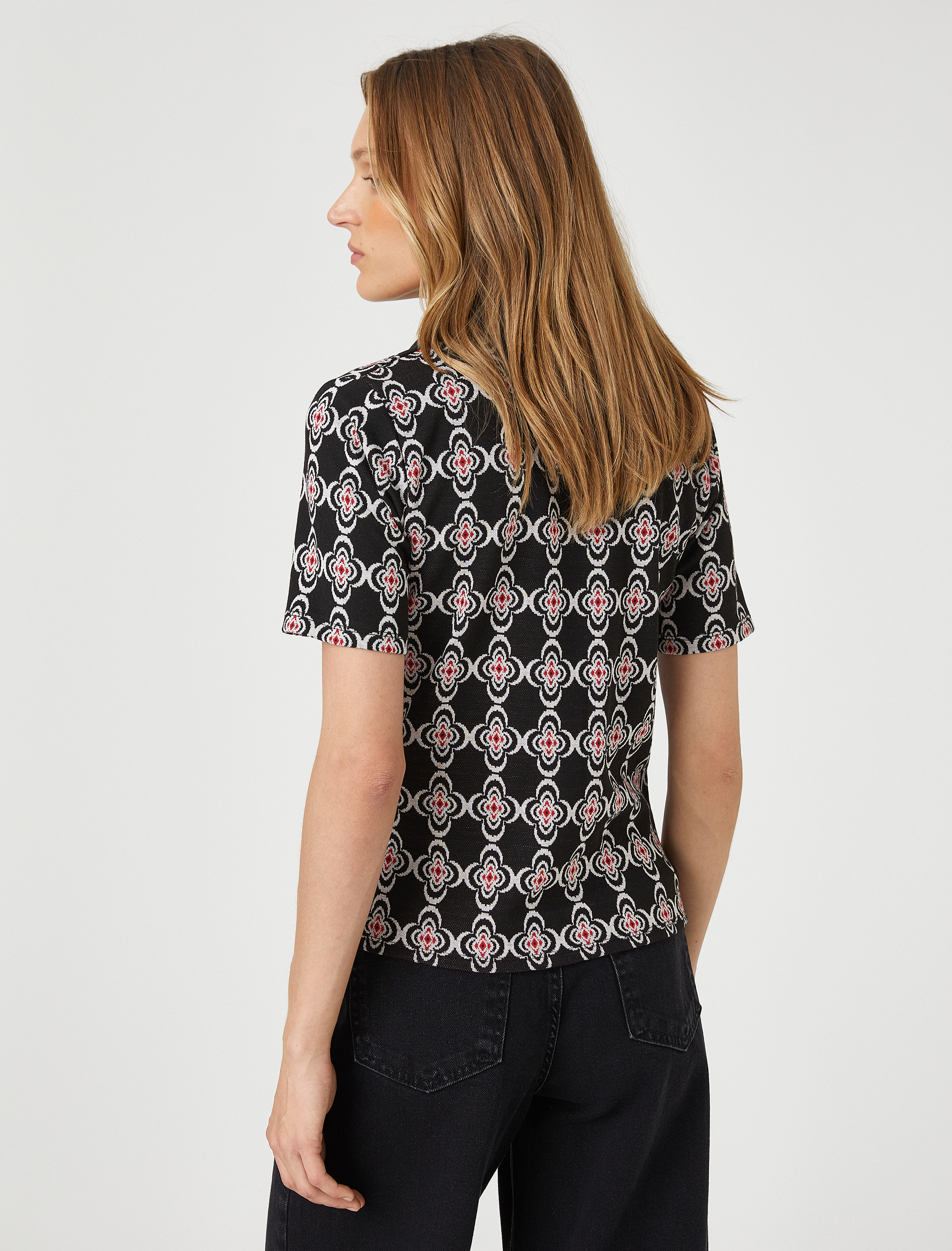   Polo Yaka Tişört Kısa Kollu