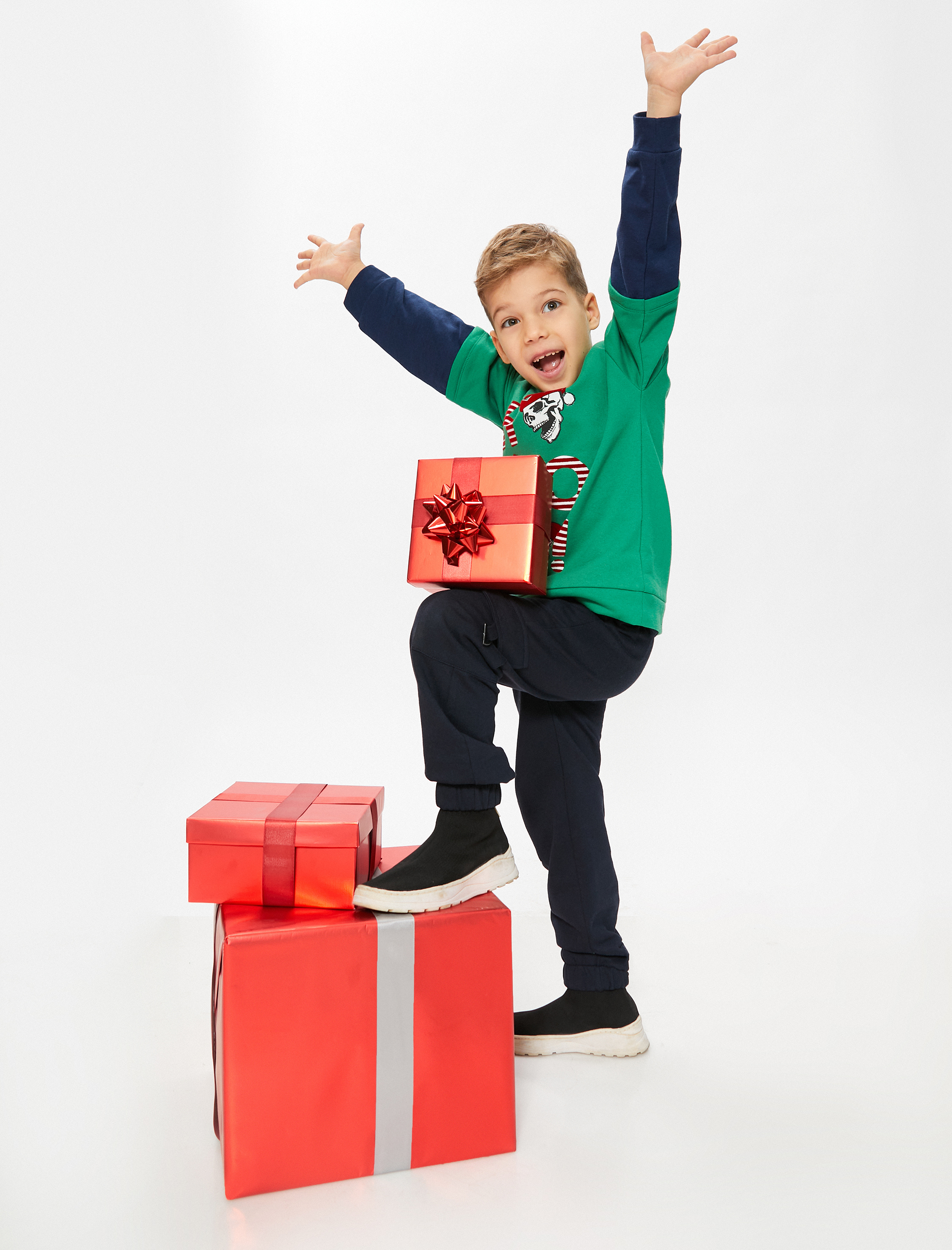  Erkek Çocuk Kargo Eşofman Altı Beli Bağlamalı