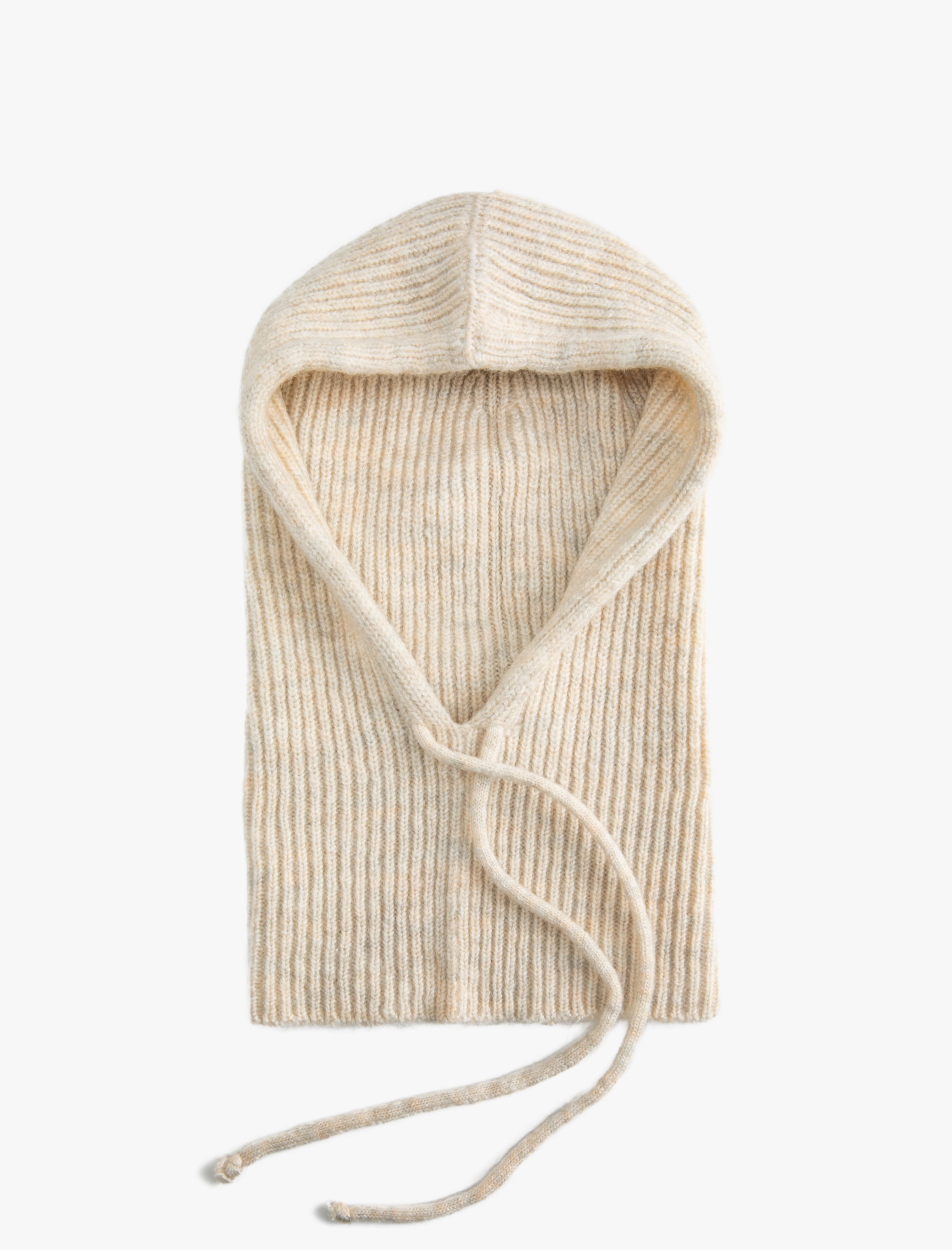  Kadın Koton X Şahika Ercümen - Balaklava Bağcıklı Boyunluklu Triko