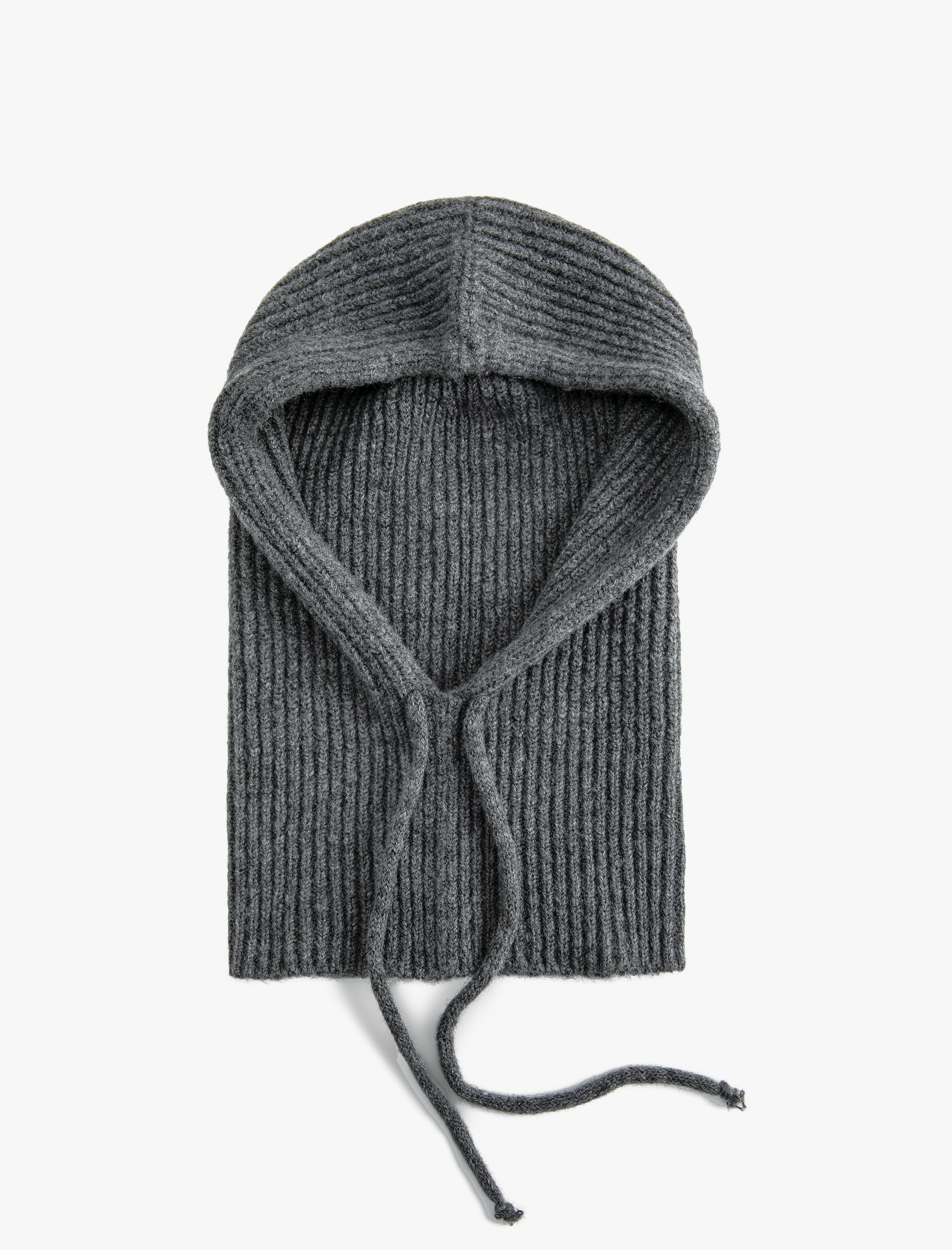  Kadın Koton X Şahika Ercümen - Balaklava Bağcıklı Boyunluklu Triko