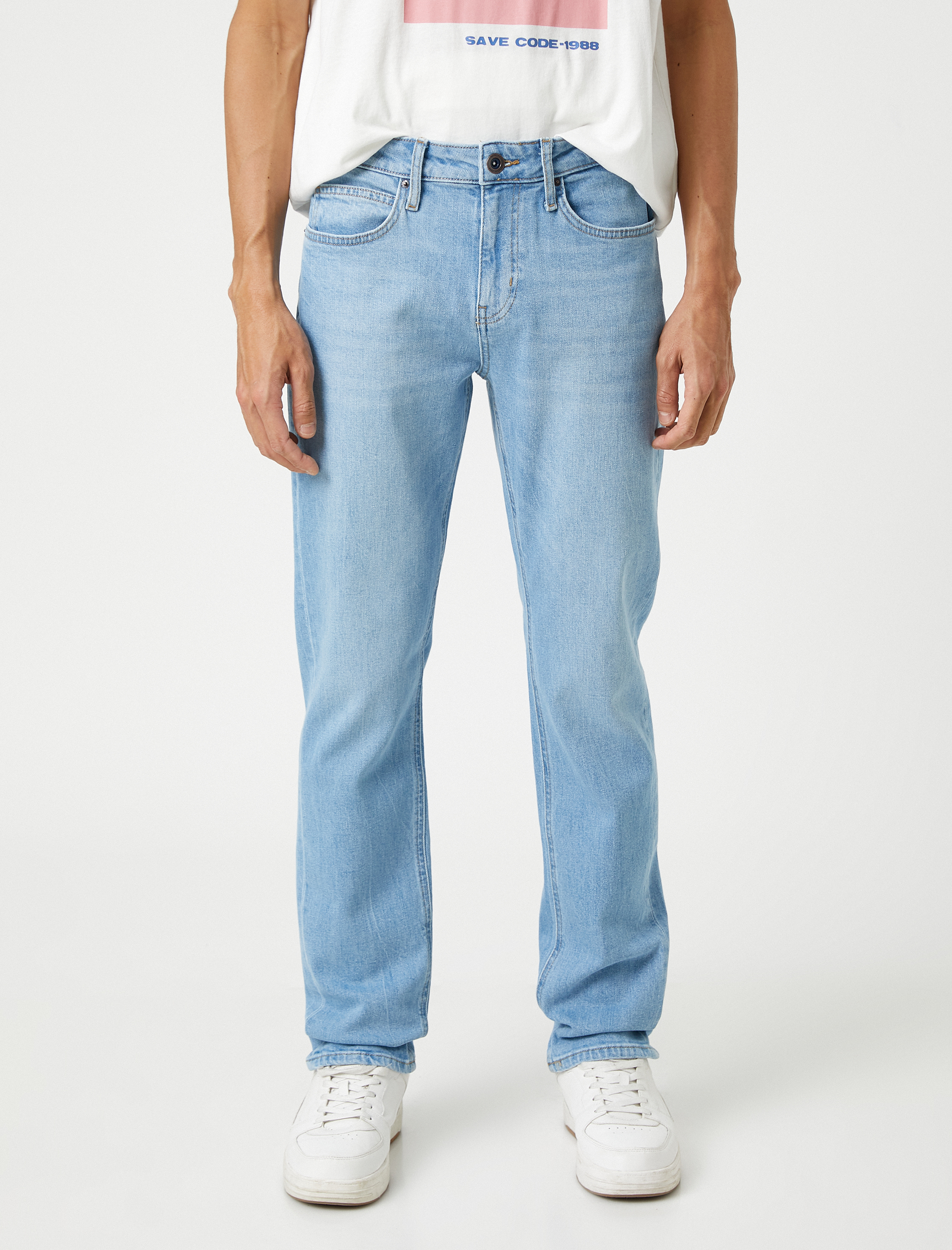   Slim Fit Kot Pantolon - Brad Jean