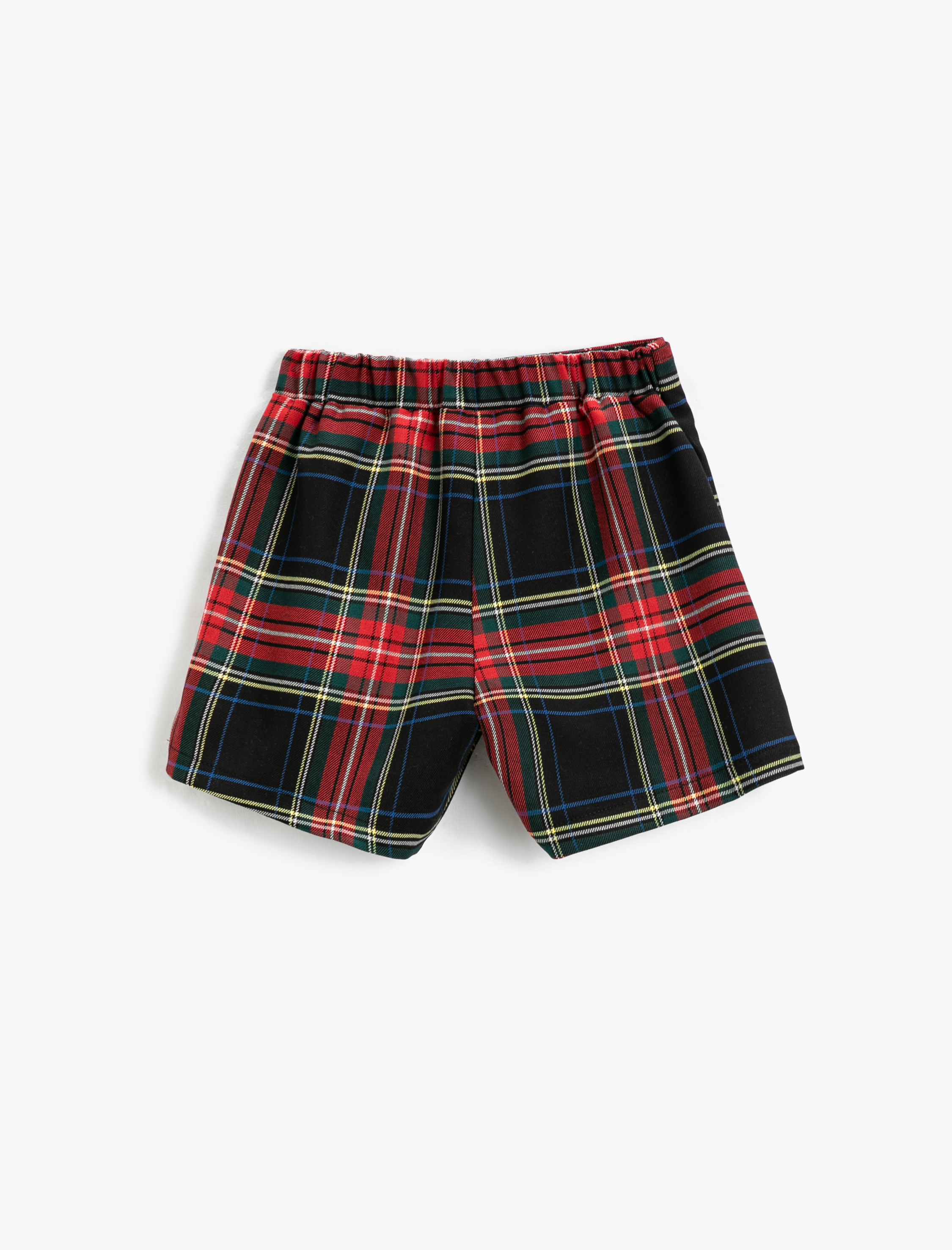  Kız Çocuk Mini Şort Etek Kemer Detaylı Kruvaze