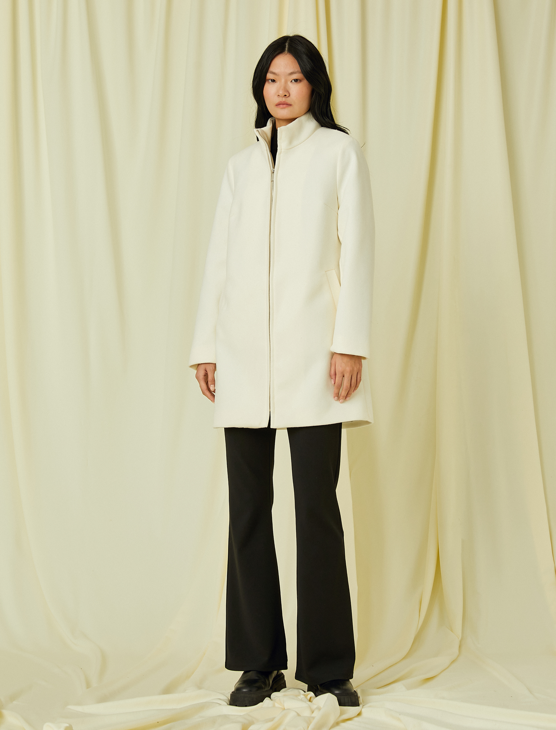   Fermuarlı Scuba Kaban