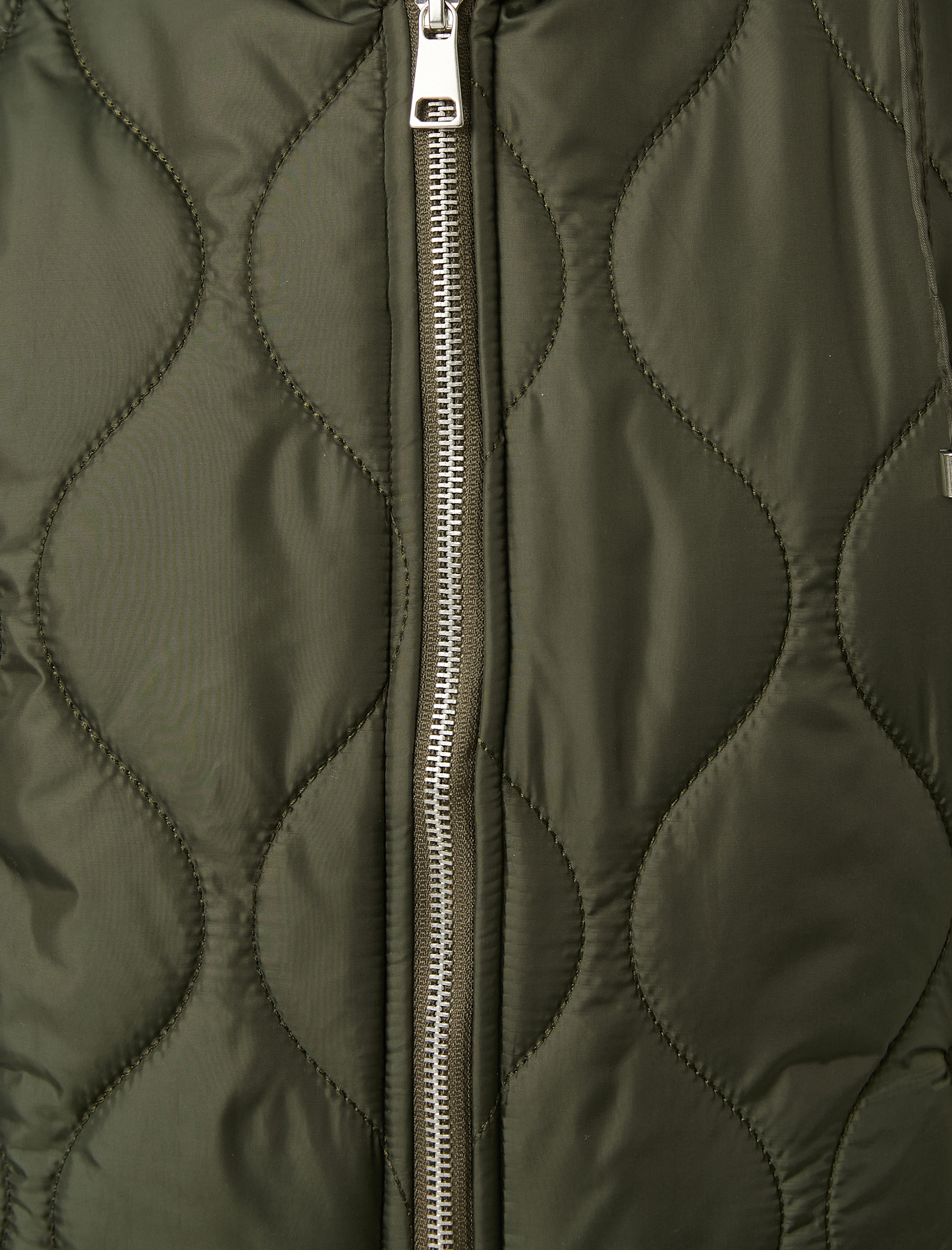   Kapitone Şişme Yelek Kapüşonlu Cepli