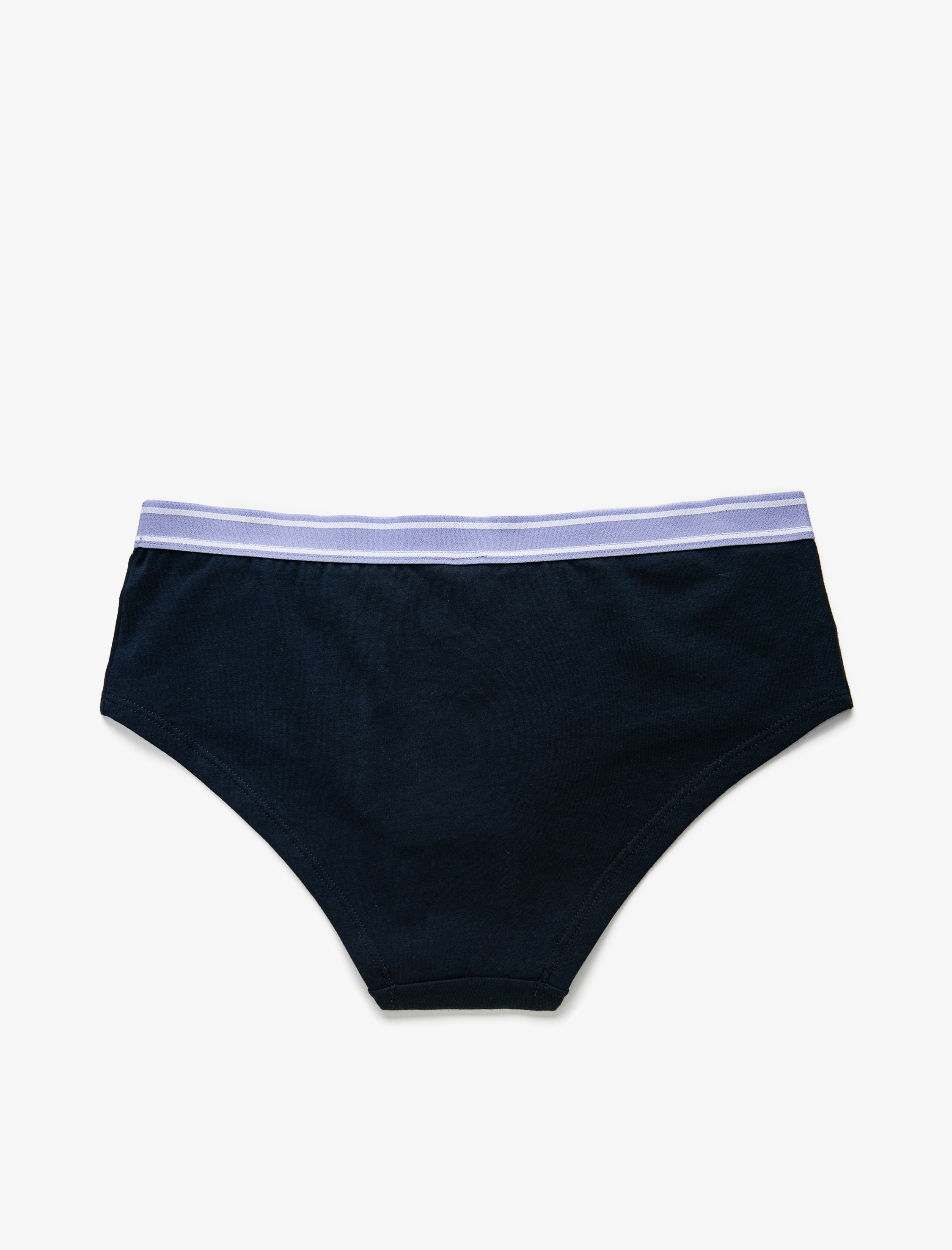   Pamuklu Hipster Külot Minimal Baskılı