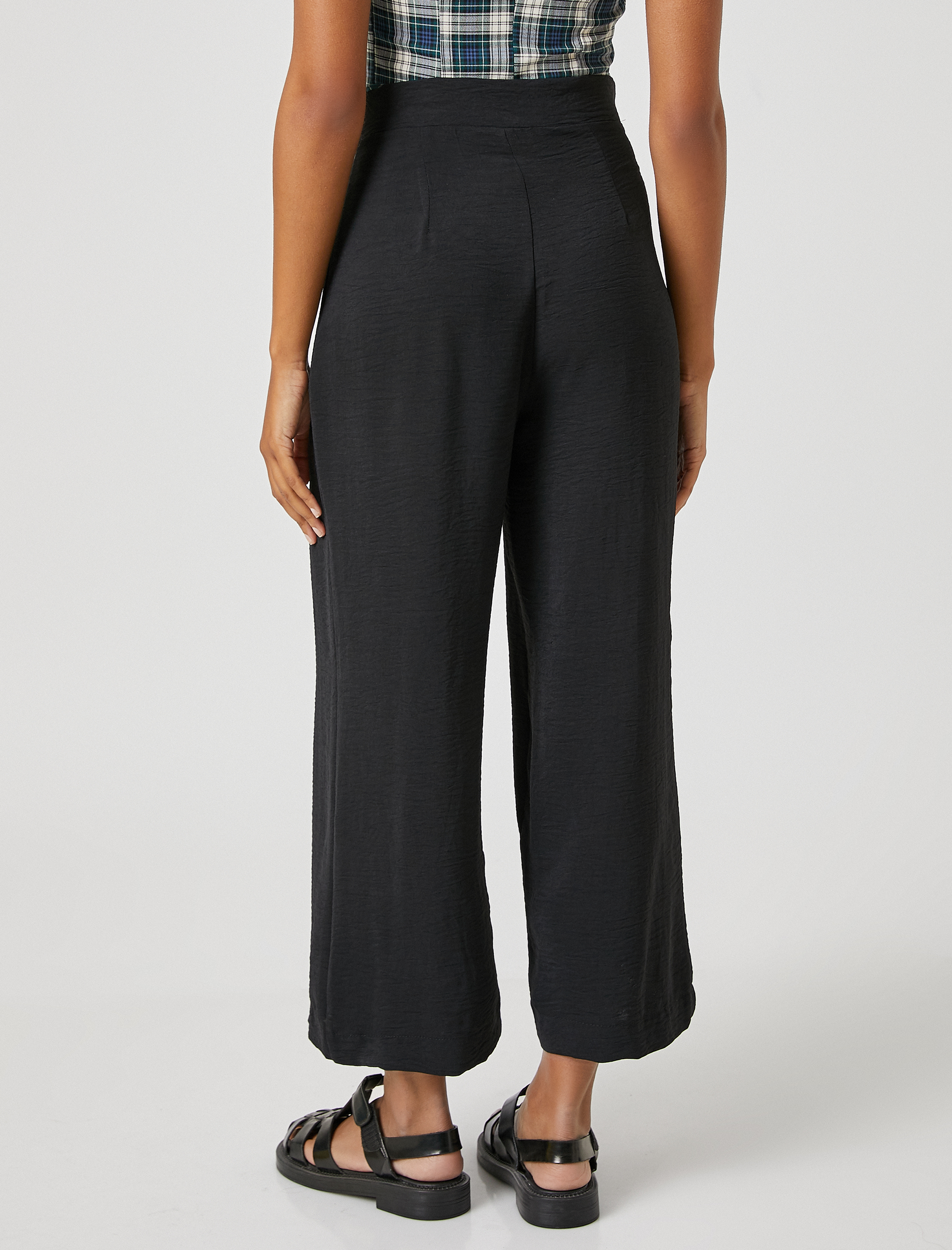   Culotte Pantolon Yüksek Bel