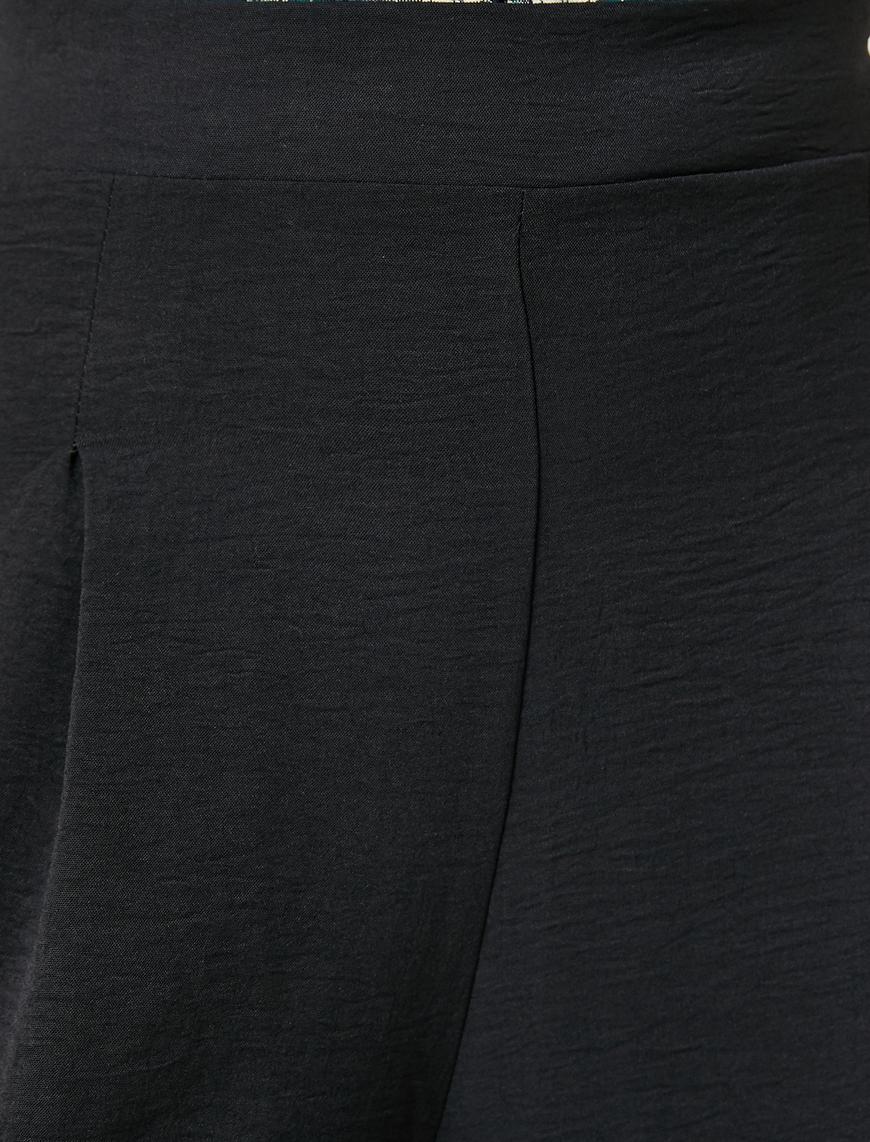   Culotte Pantolon Yüksek Bel