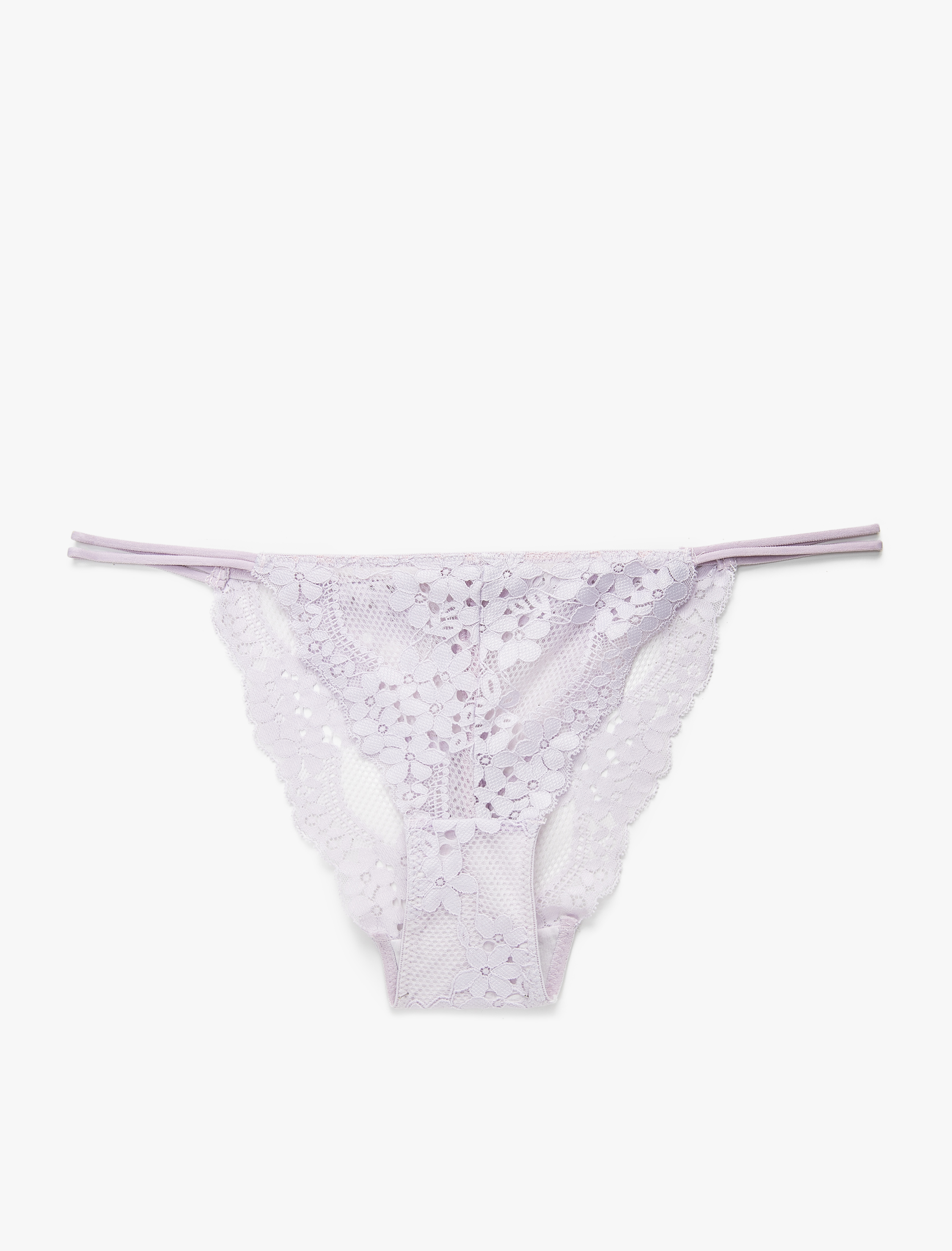  Dantelli Brazilian Külot Çift Biye Detaylı