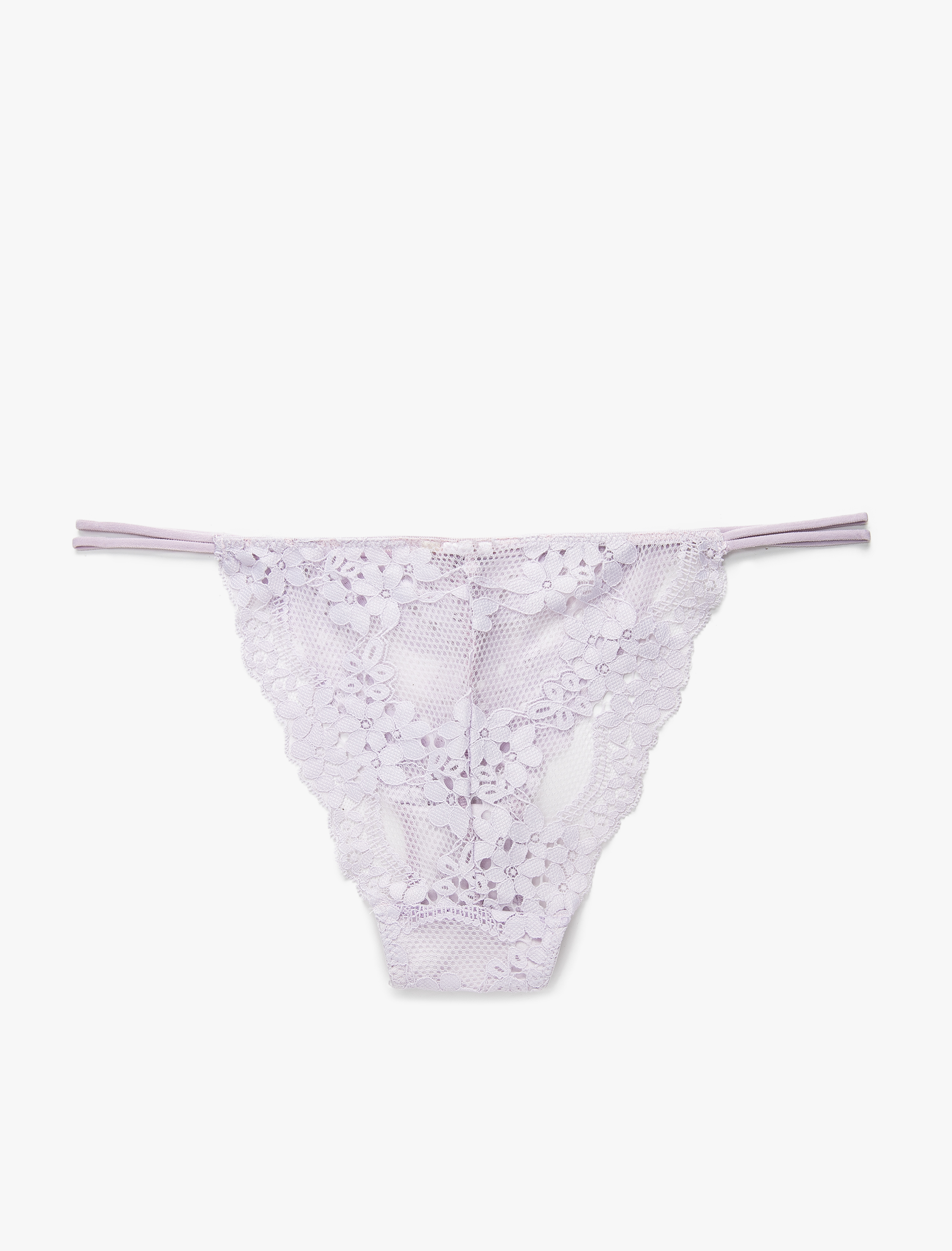   Dantelli Brazilian Külot Çift Biye Detaylı